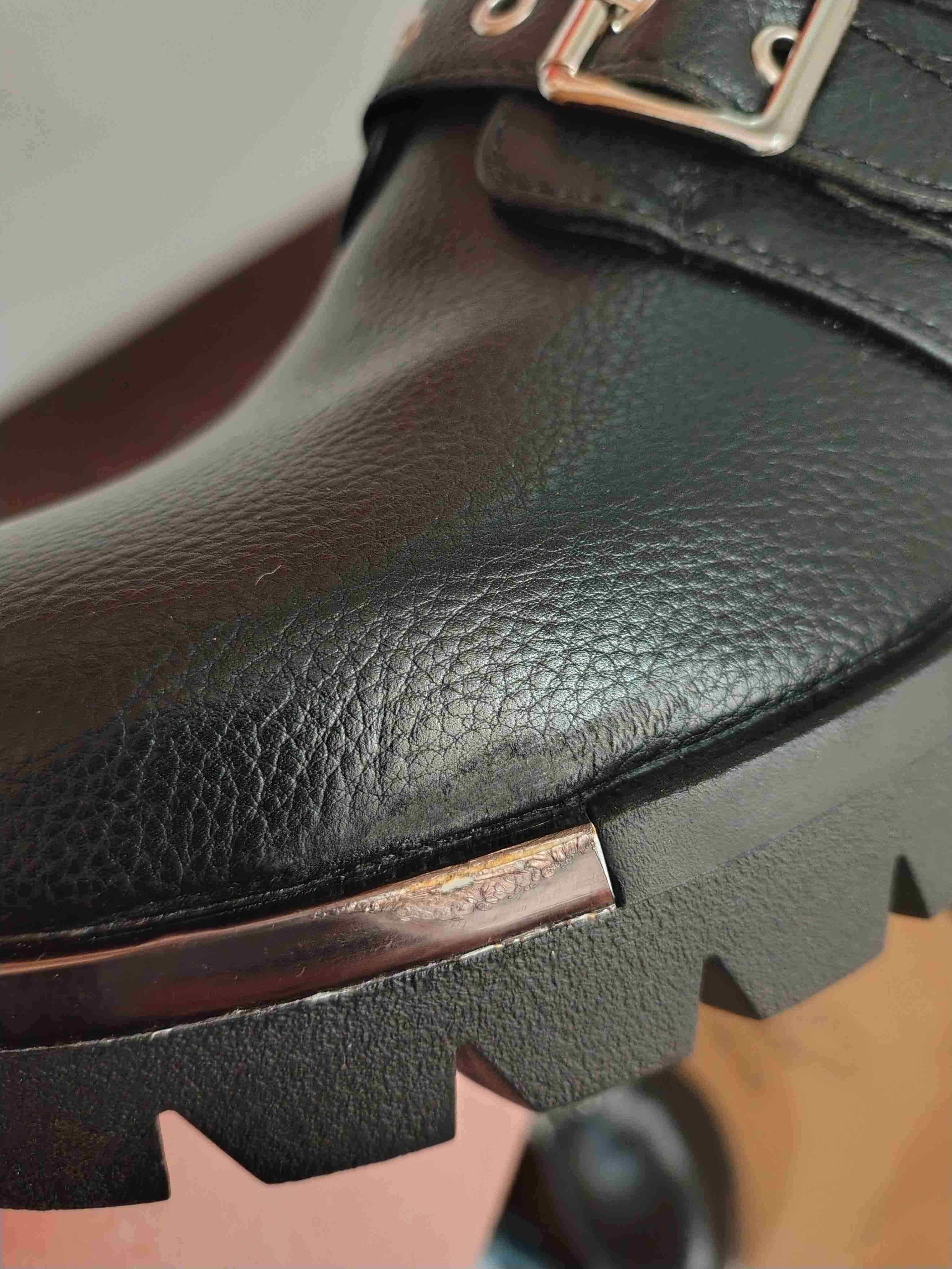 Zapatos negros con doble hebilla - miniatura 3