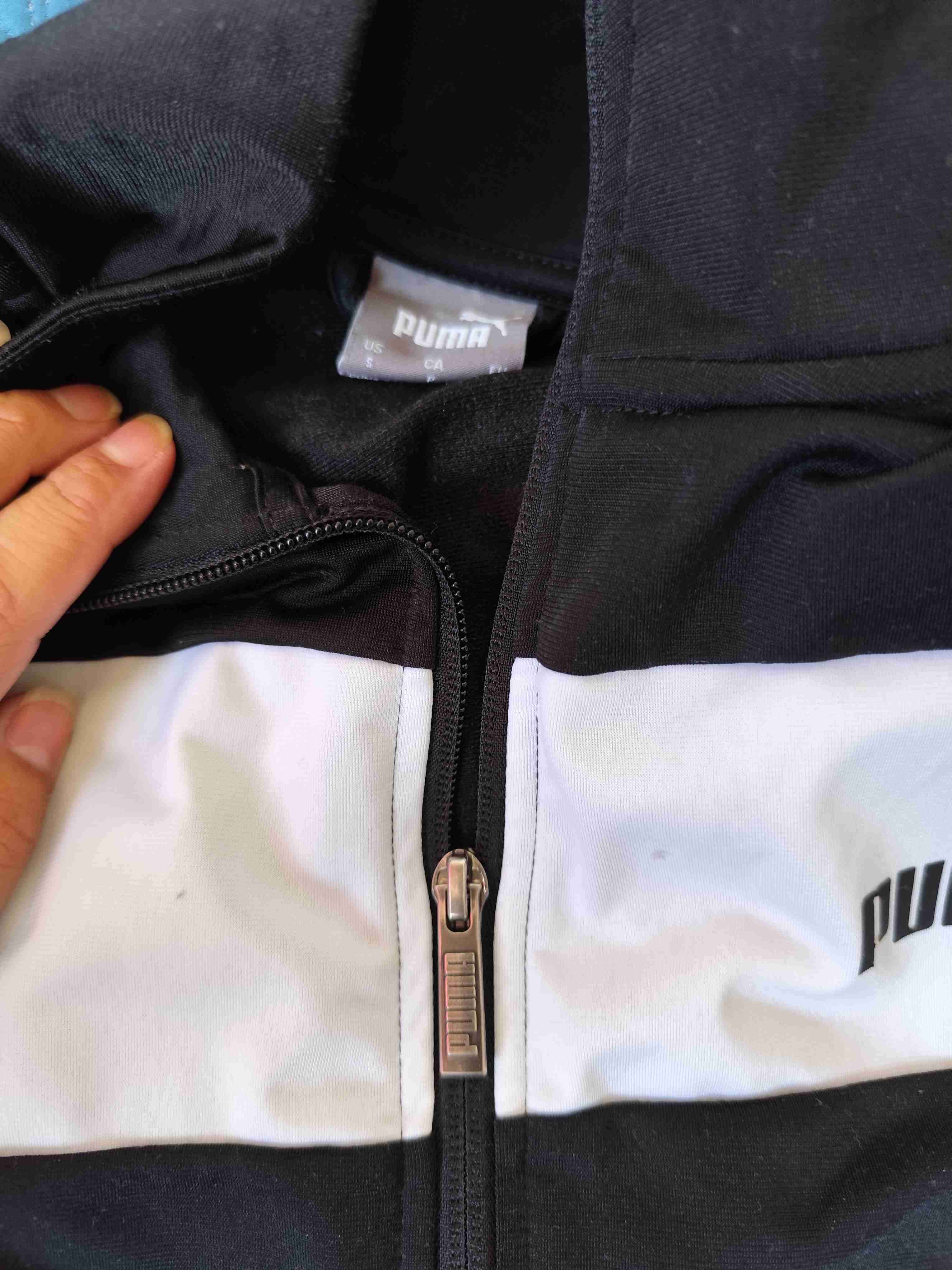 Buzo deportivo negro Puma talla S - miniatura 4