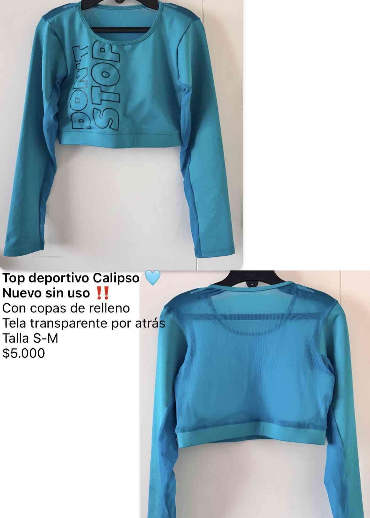 Top deportivo calipso nuevo