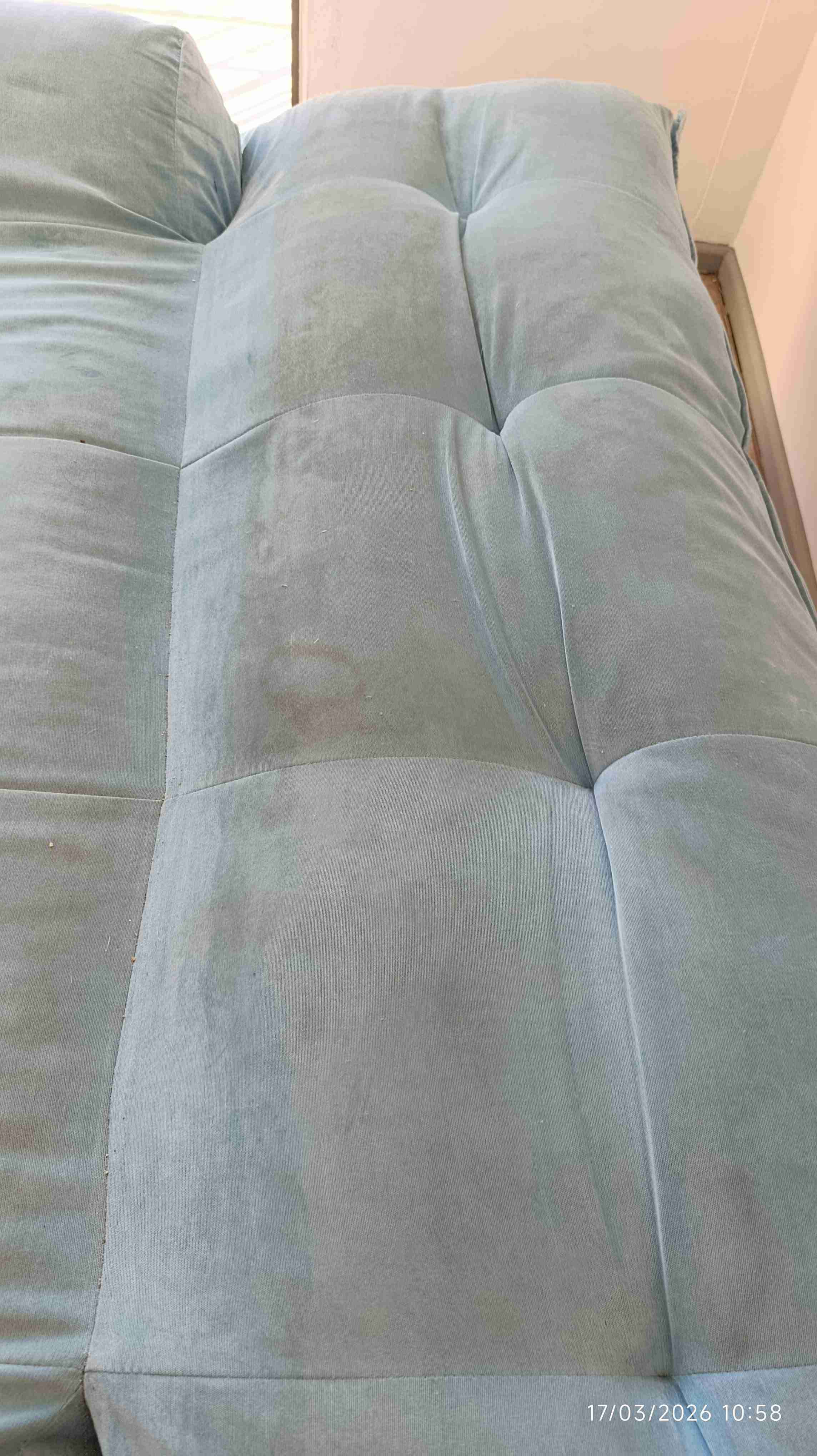 Sofá cama turquesa - miniatura 4