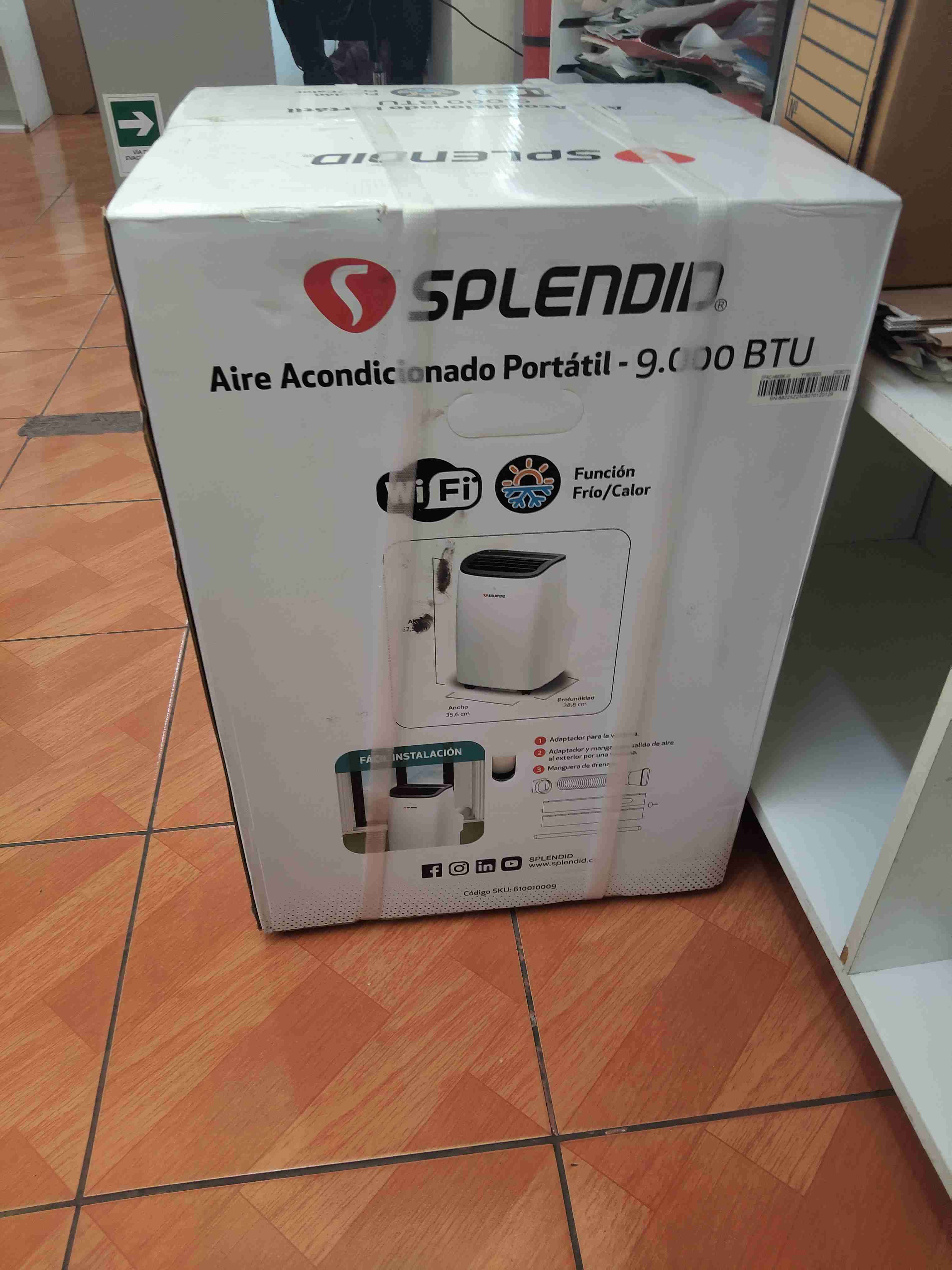 Aire Acondicionado portátil 9000 Splendid