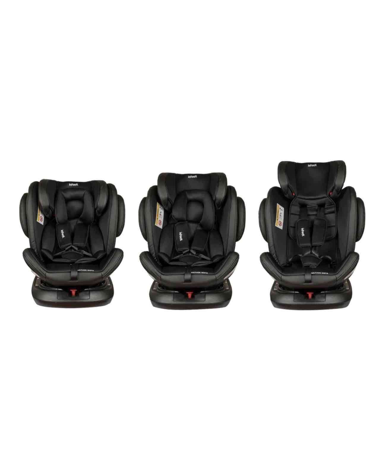 Silla de Auto Convertible Multiage Negra Infanti - miniatura 5