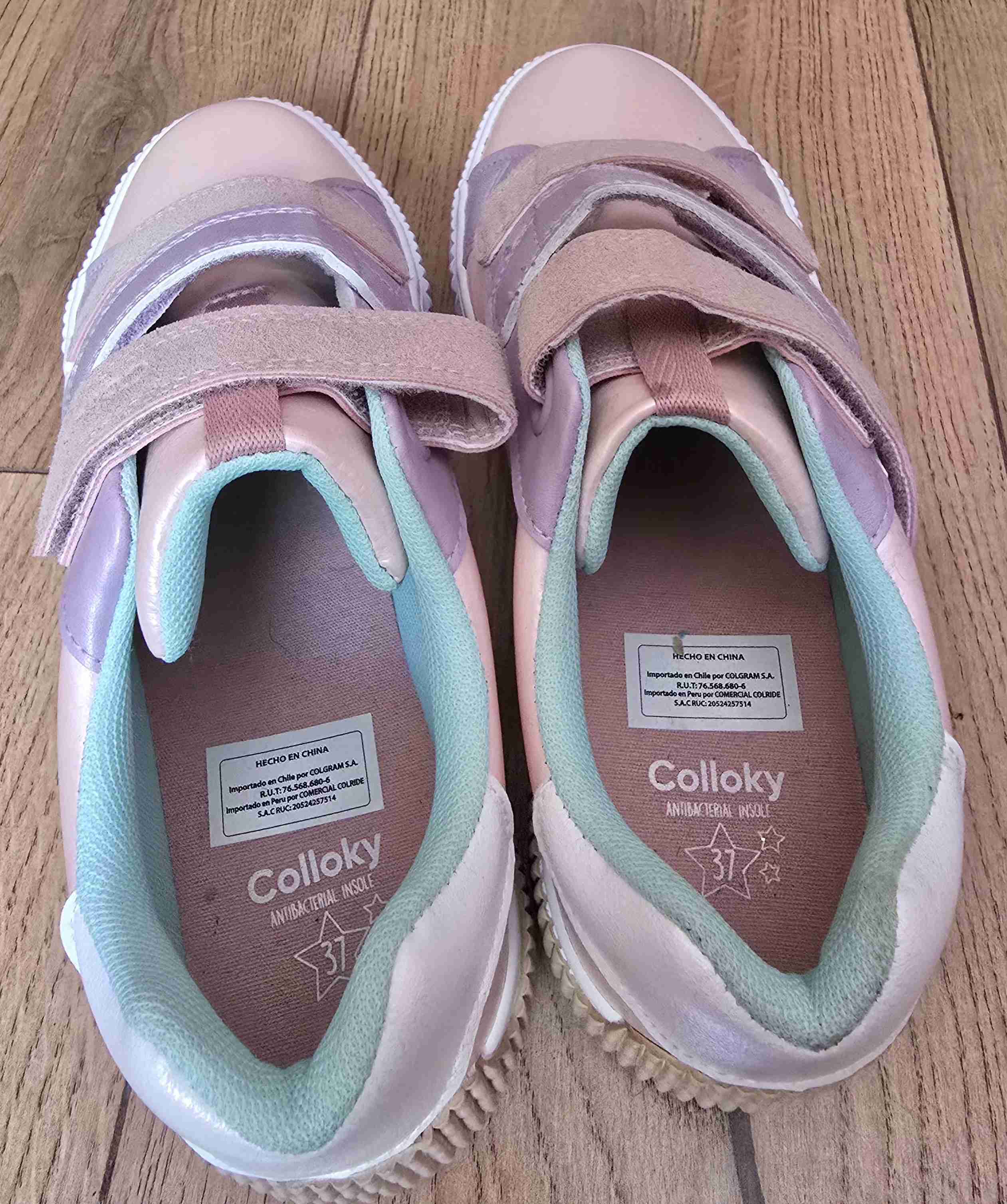 Zapatillas colloky rosadas - miniatura 4