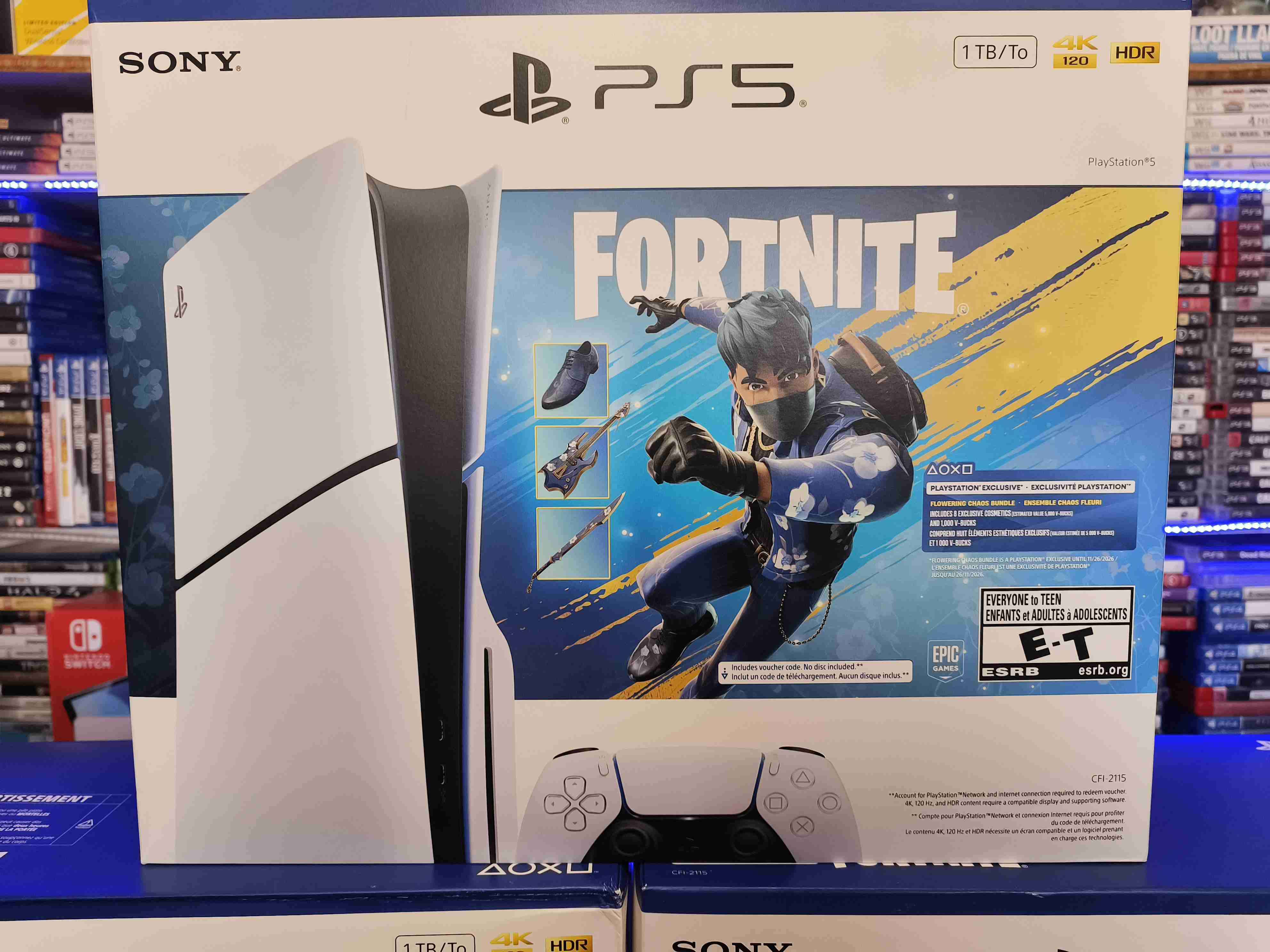 Consola PS5 con Fortnite - miniatura 3