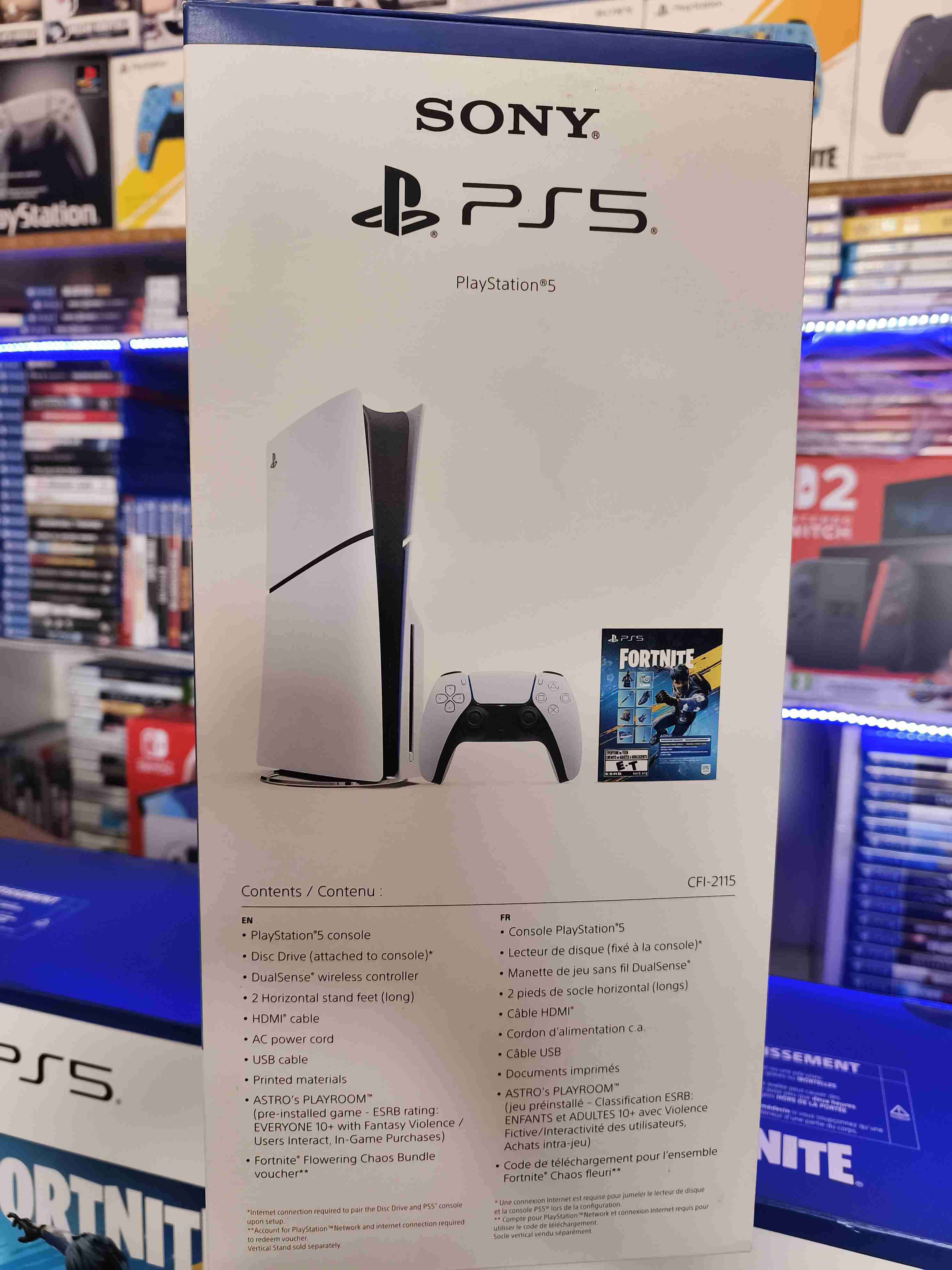 Consola PS5 con Fortnite - miniatura 4