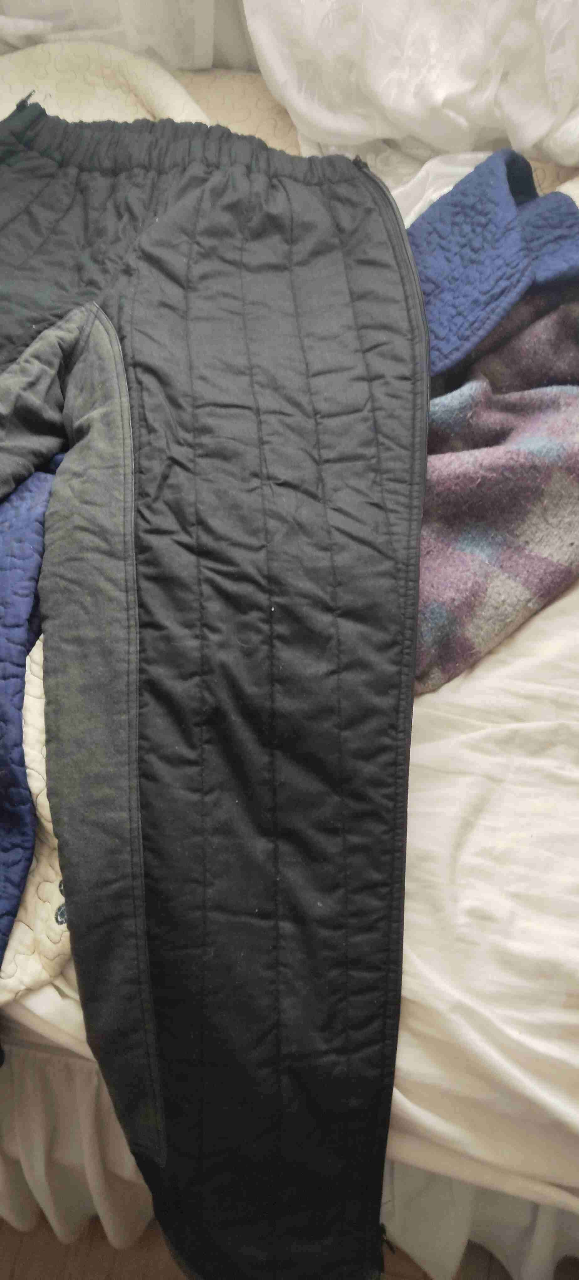Pantalones acolchados gris oscuro - miniatura 2