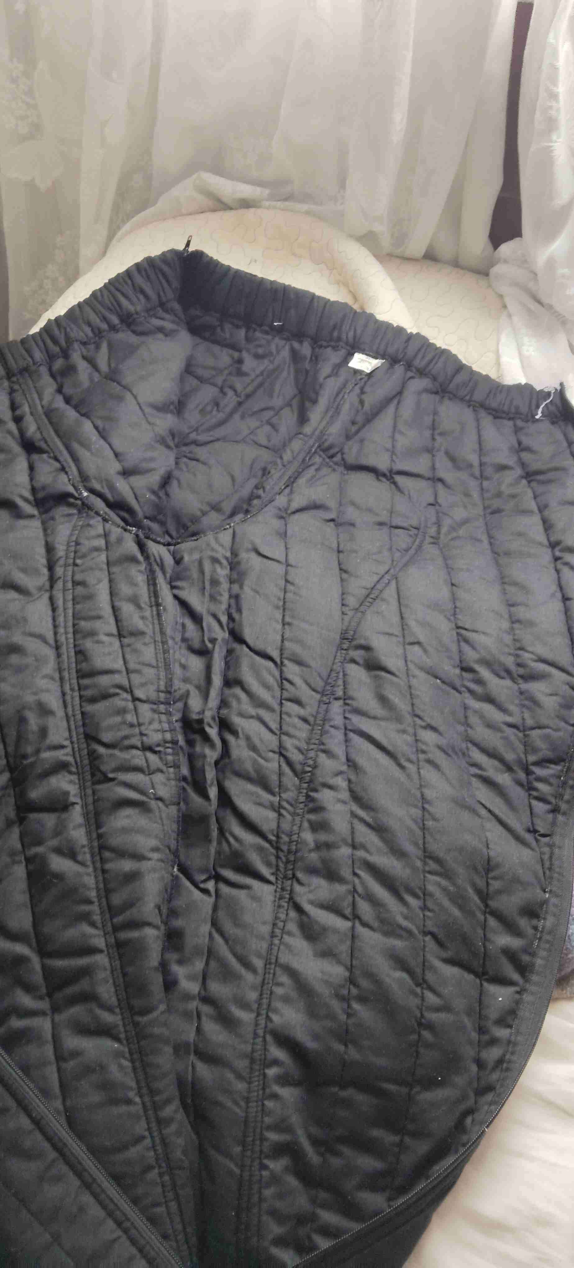 Pantalones acolchados gris oscuro - miniatura 3