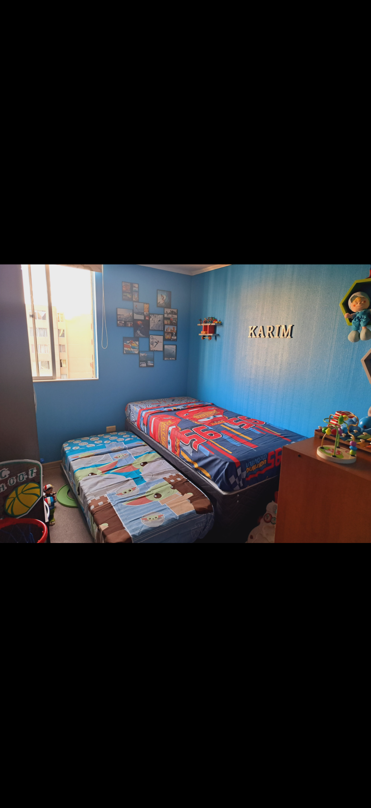 Cama nido con colchones grises - miniatura 2