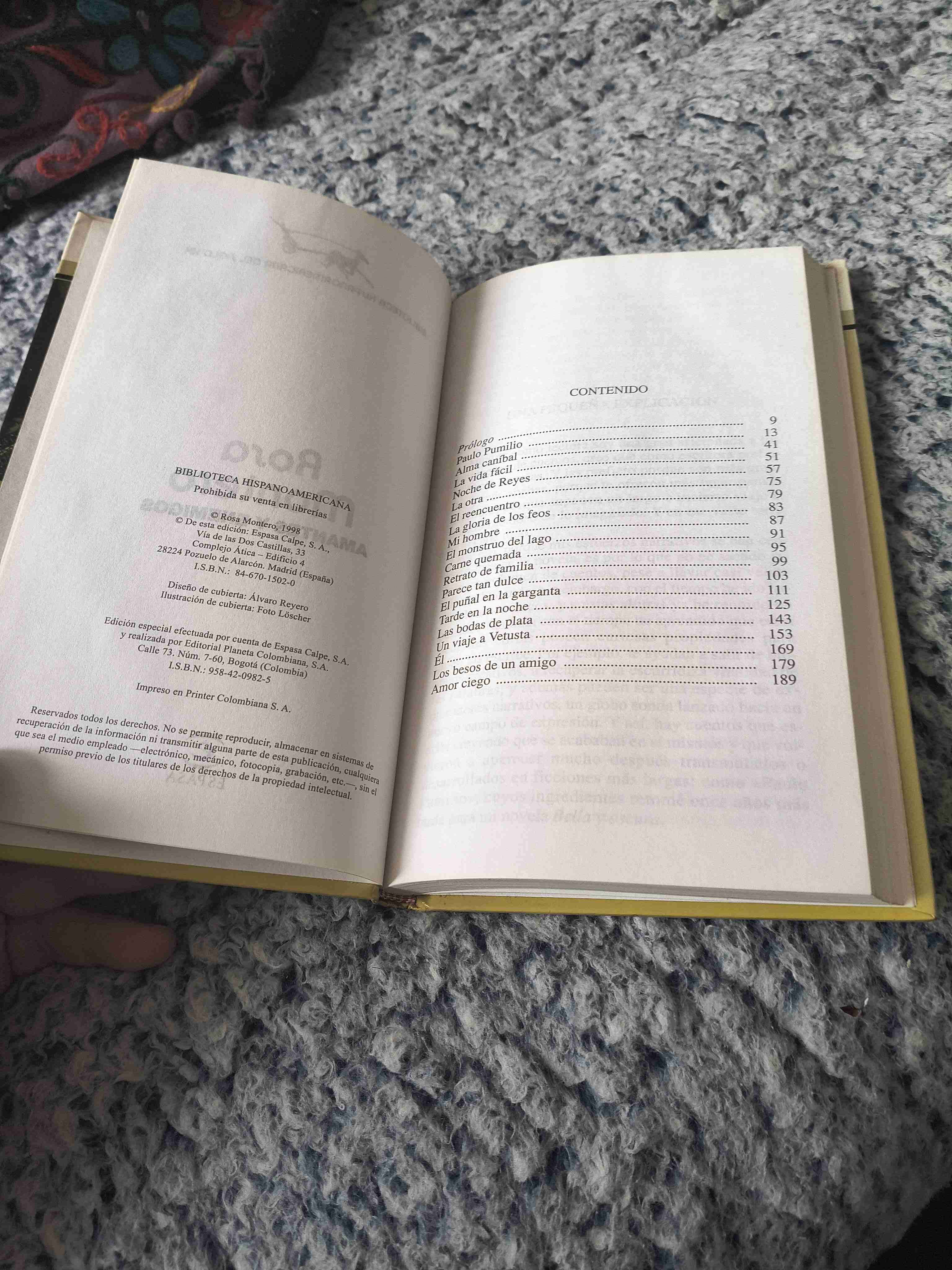 Libro 'Amantes y Enemigos' de Rosa Montero - miniatura 2