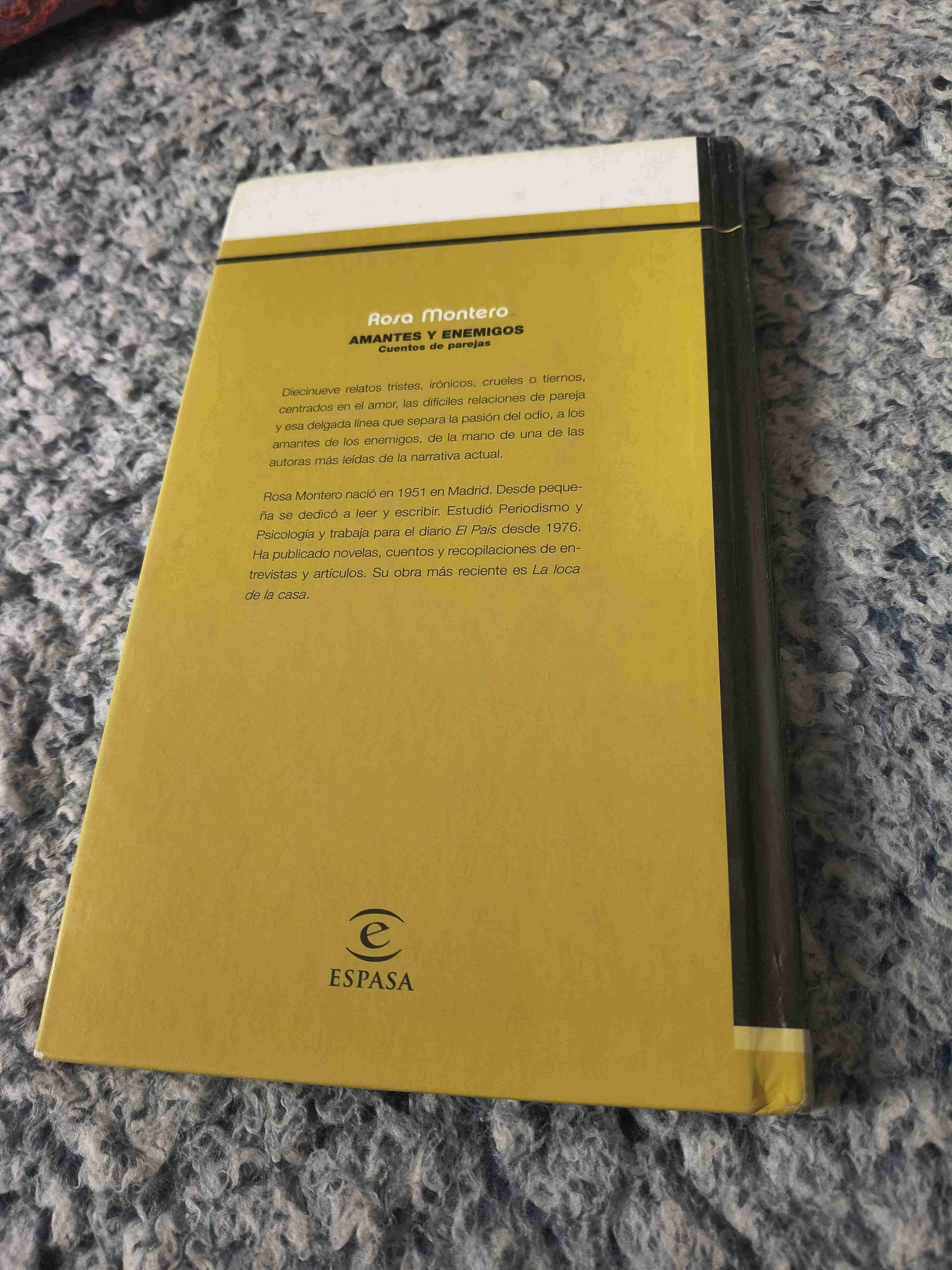 Libro 'Amantes y Enemigos' de Rosa Montero - miniatura 3