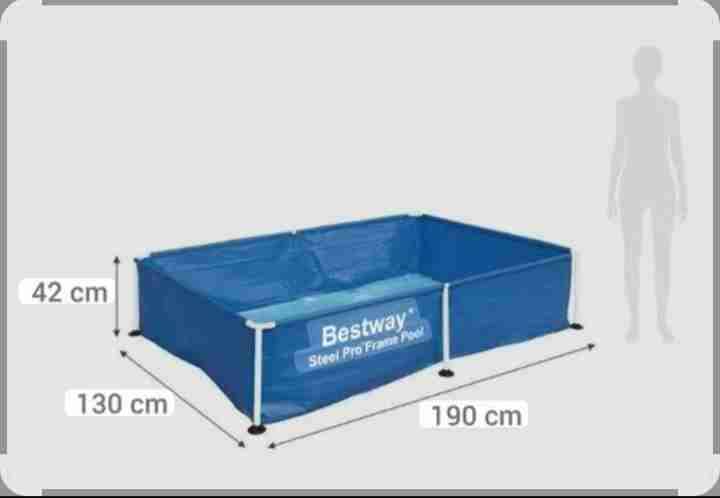 Piscina metálica Bestway azul
