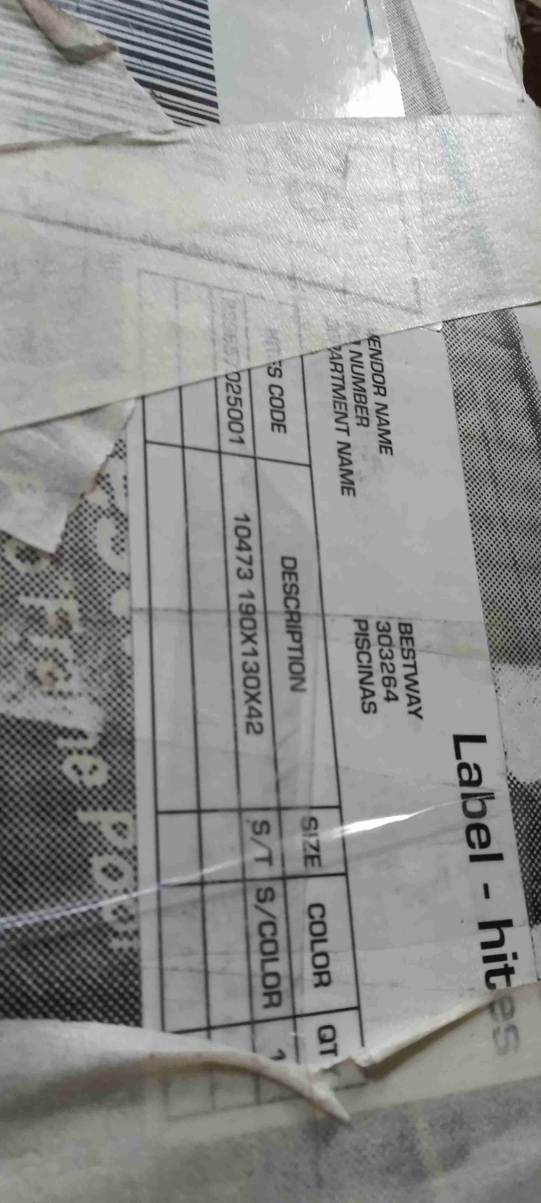 Piscina metálica Bestway azul - miniatura 2