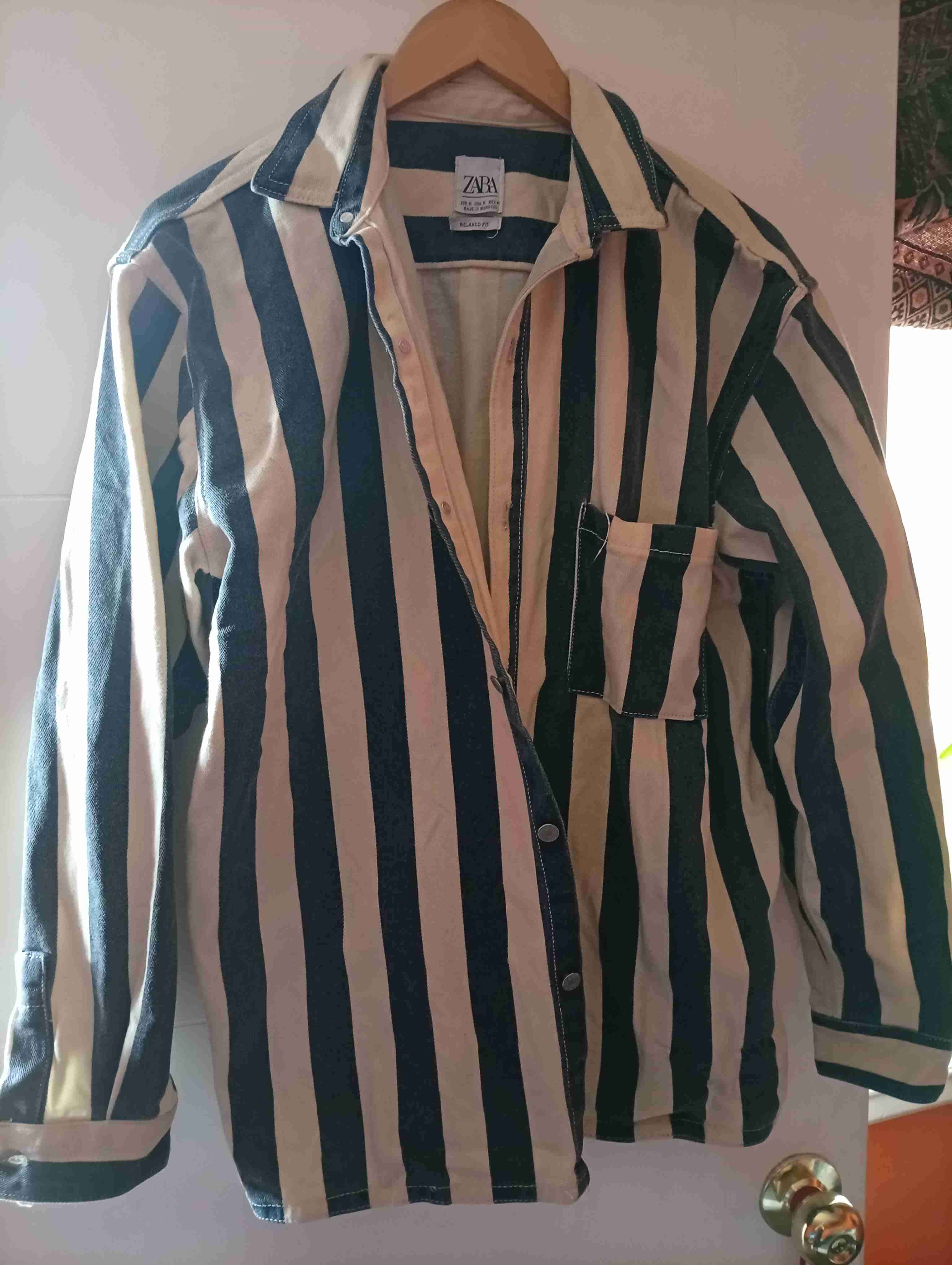 Camisa de rayas Zara