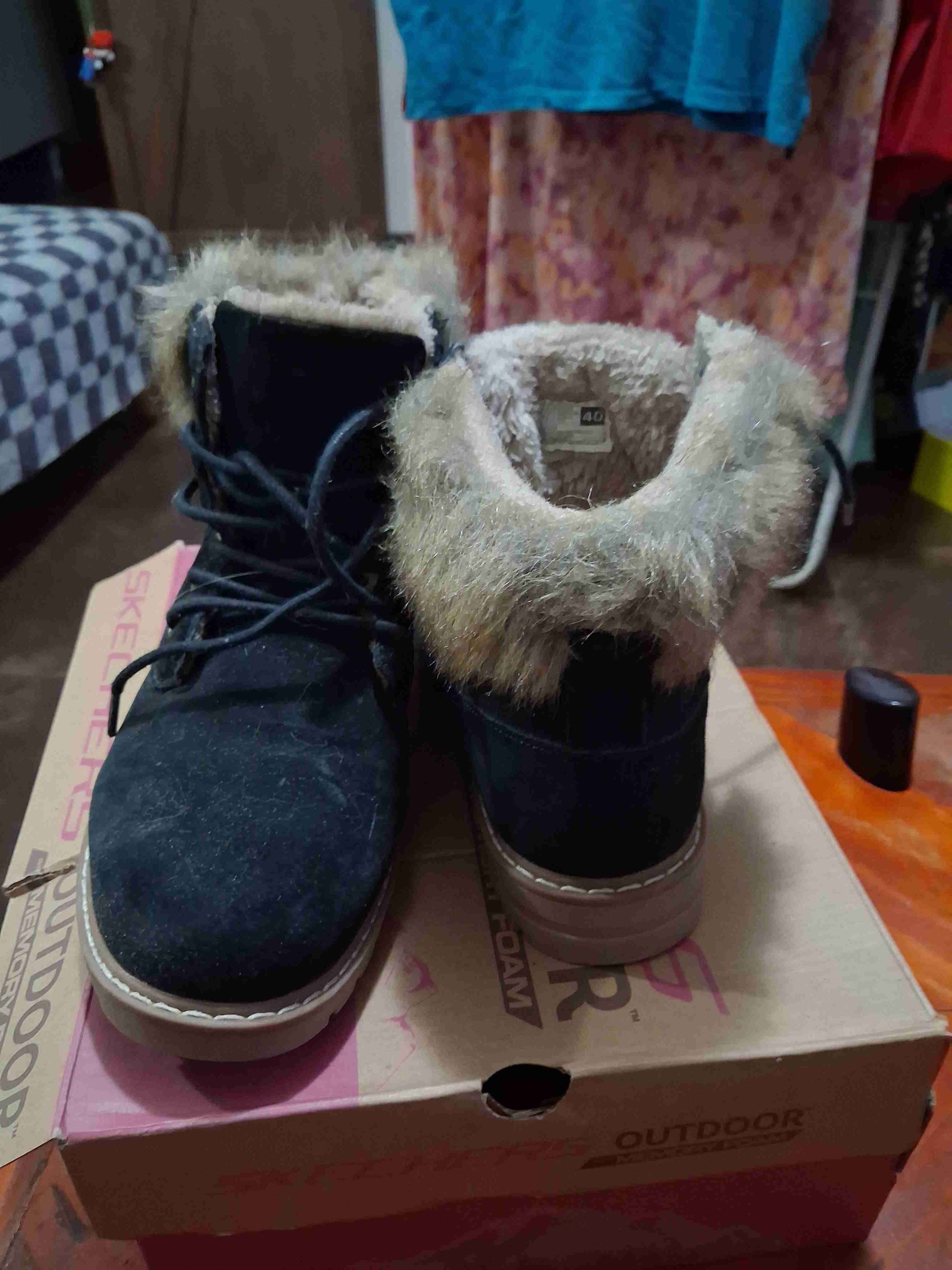 Botas Skechers con forro de peluche - miniatura 3