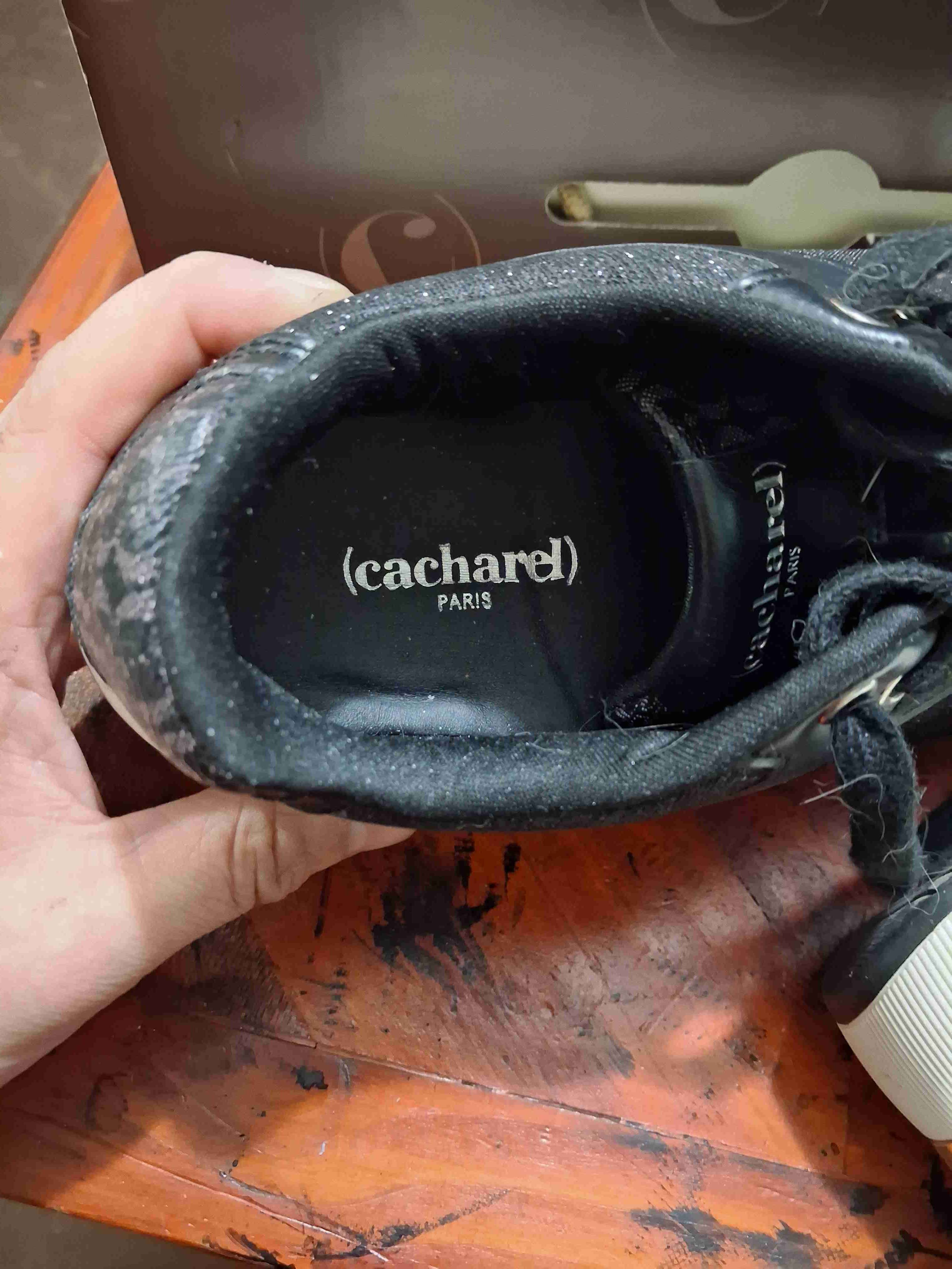 Zapatillas negras con brillo - miniatura 3