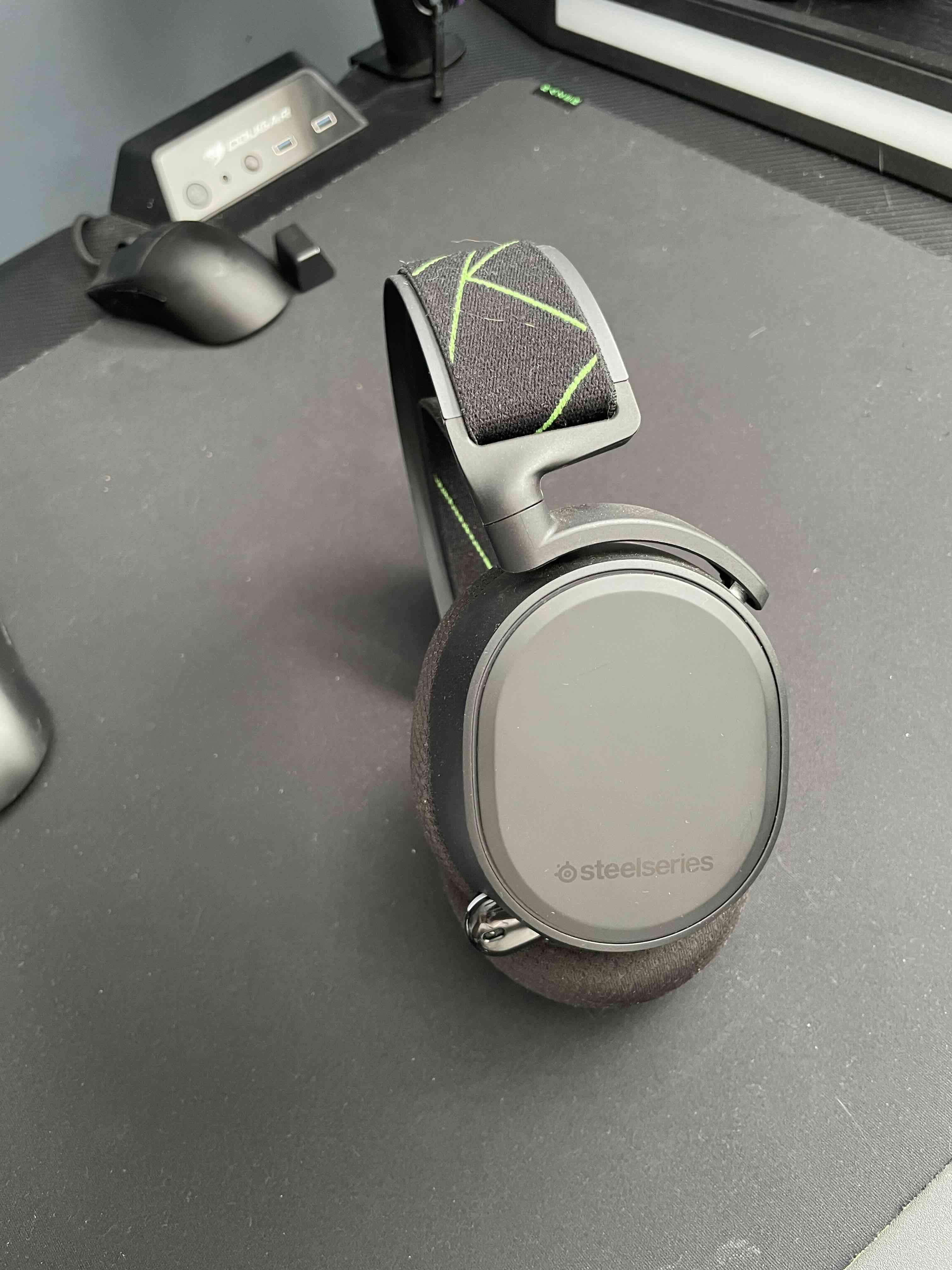 Audífonos SteelSeries negros - miniatura 3