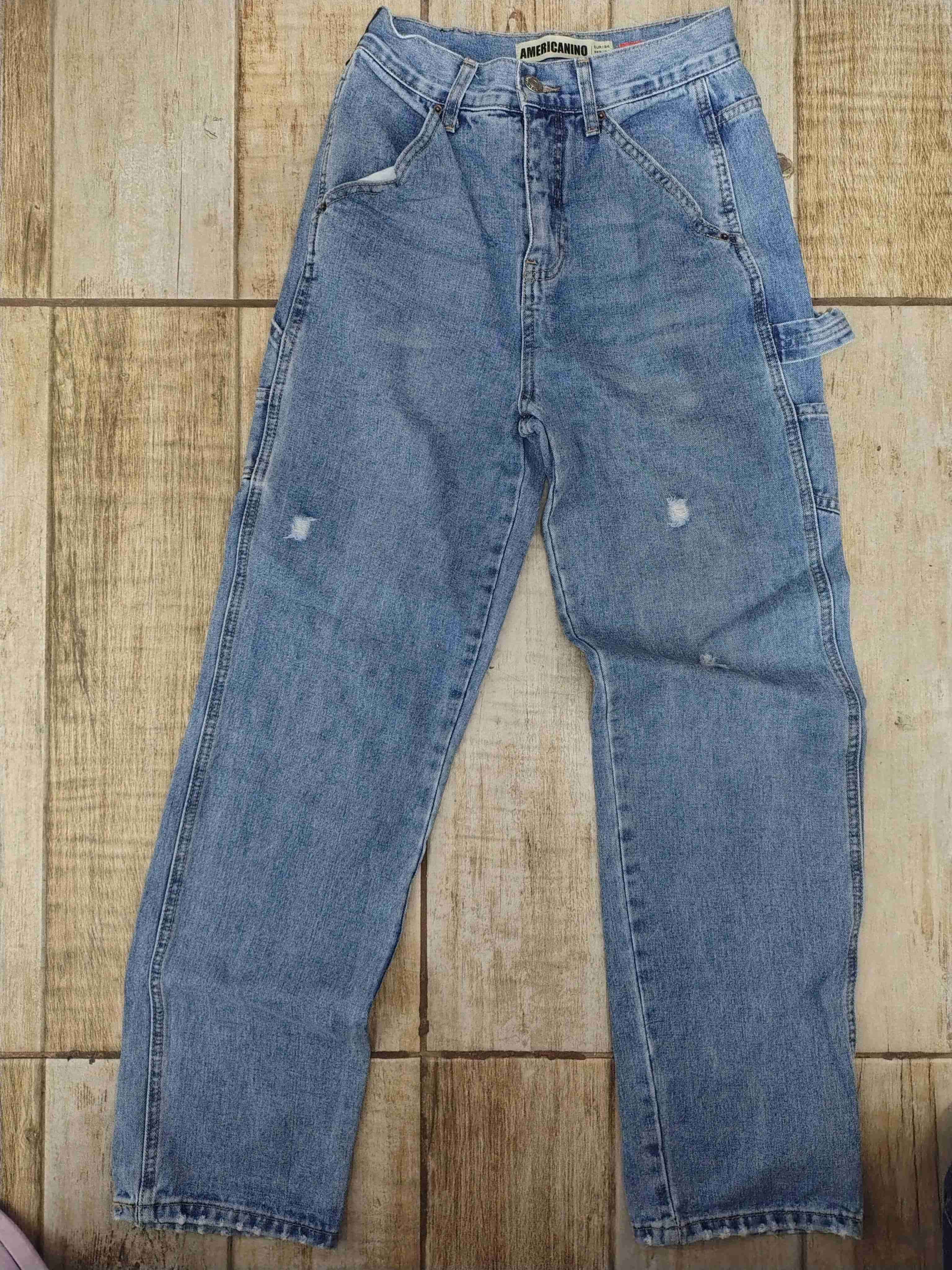 Jeans azul americanino mujer