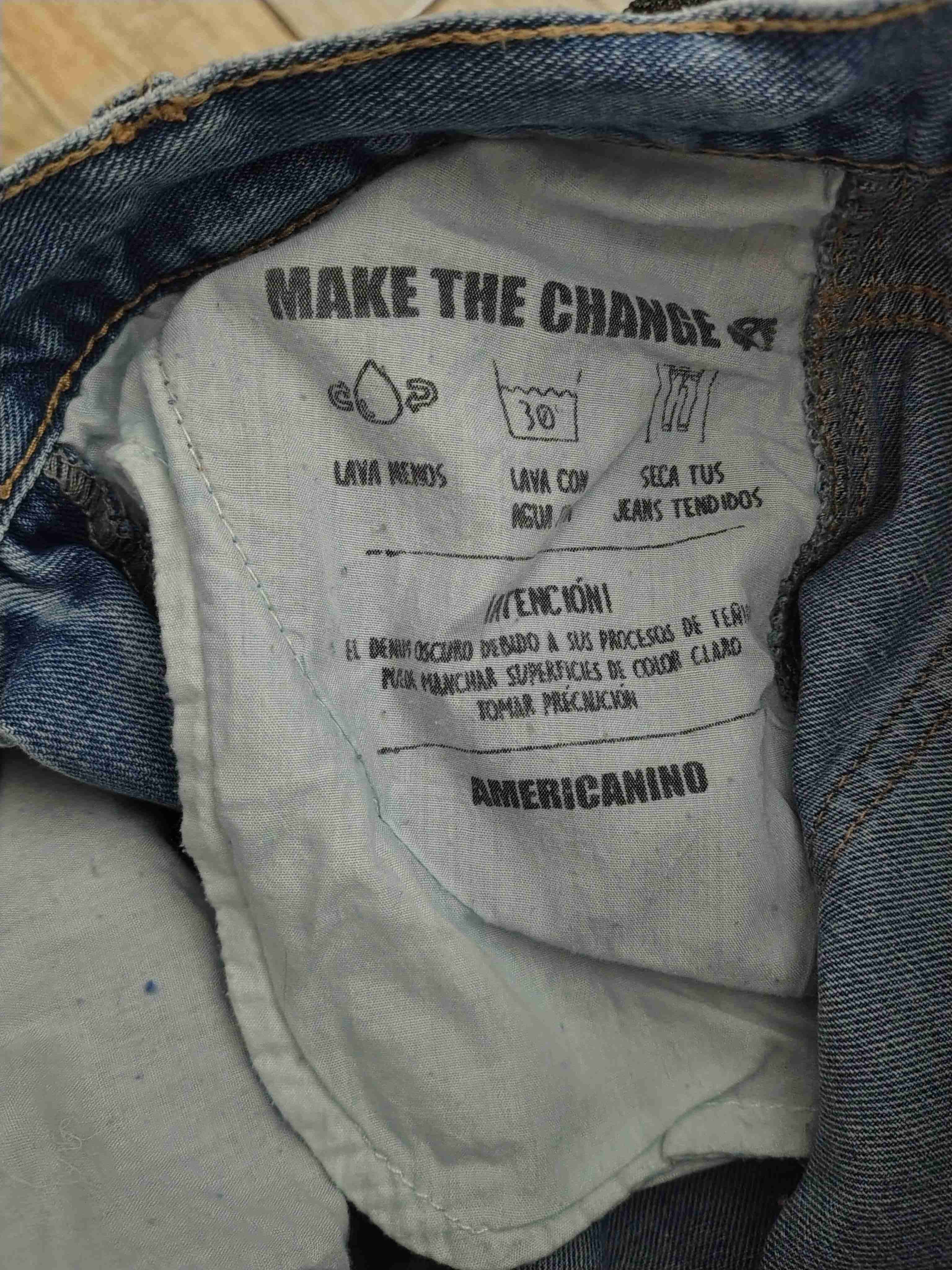 Jeans azul americanino mujer - miniatura 4