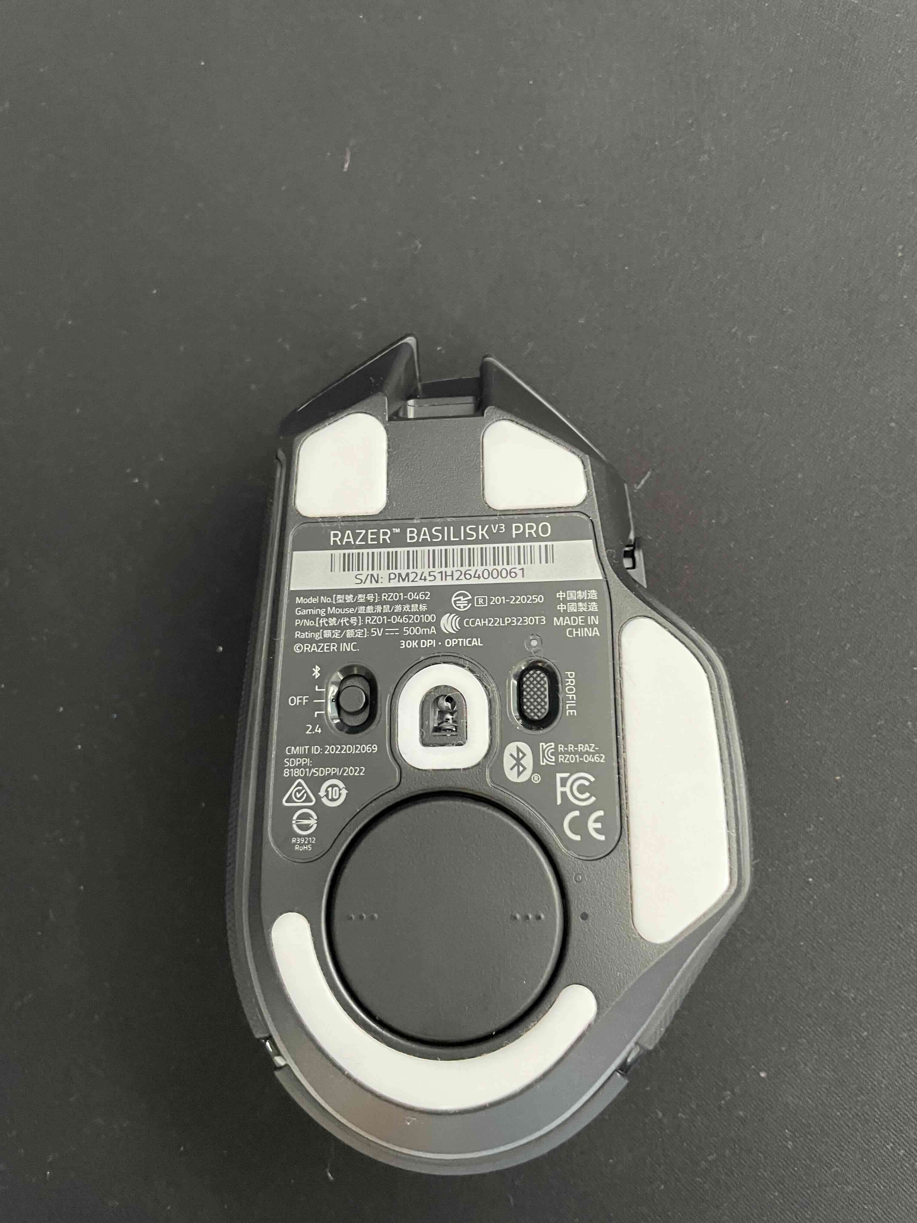 Mouse inalámbrico Razer basilik v3 pro - miniatura 4