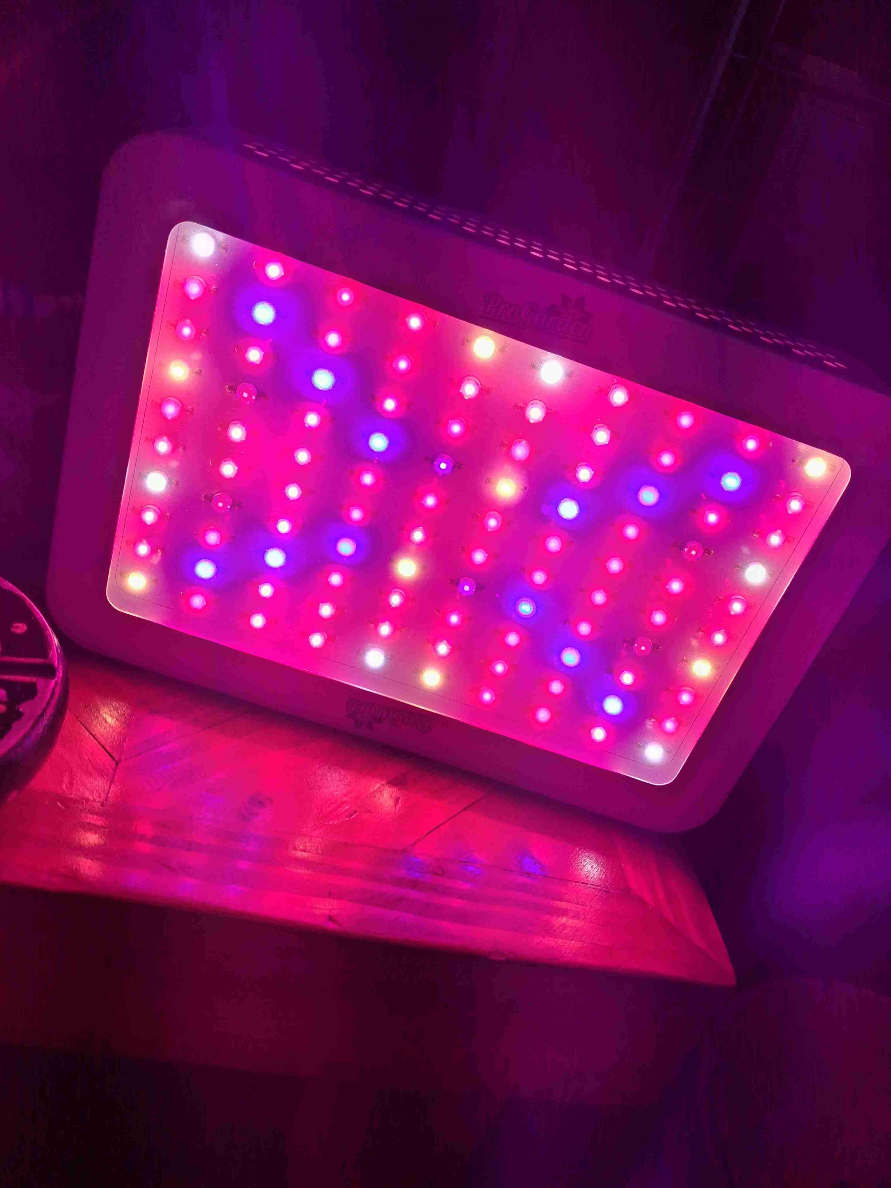 Luz LED de cultivo interior