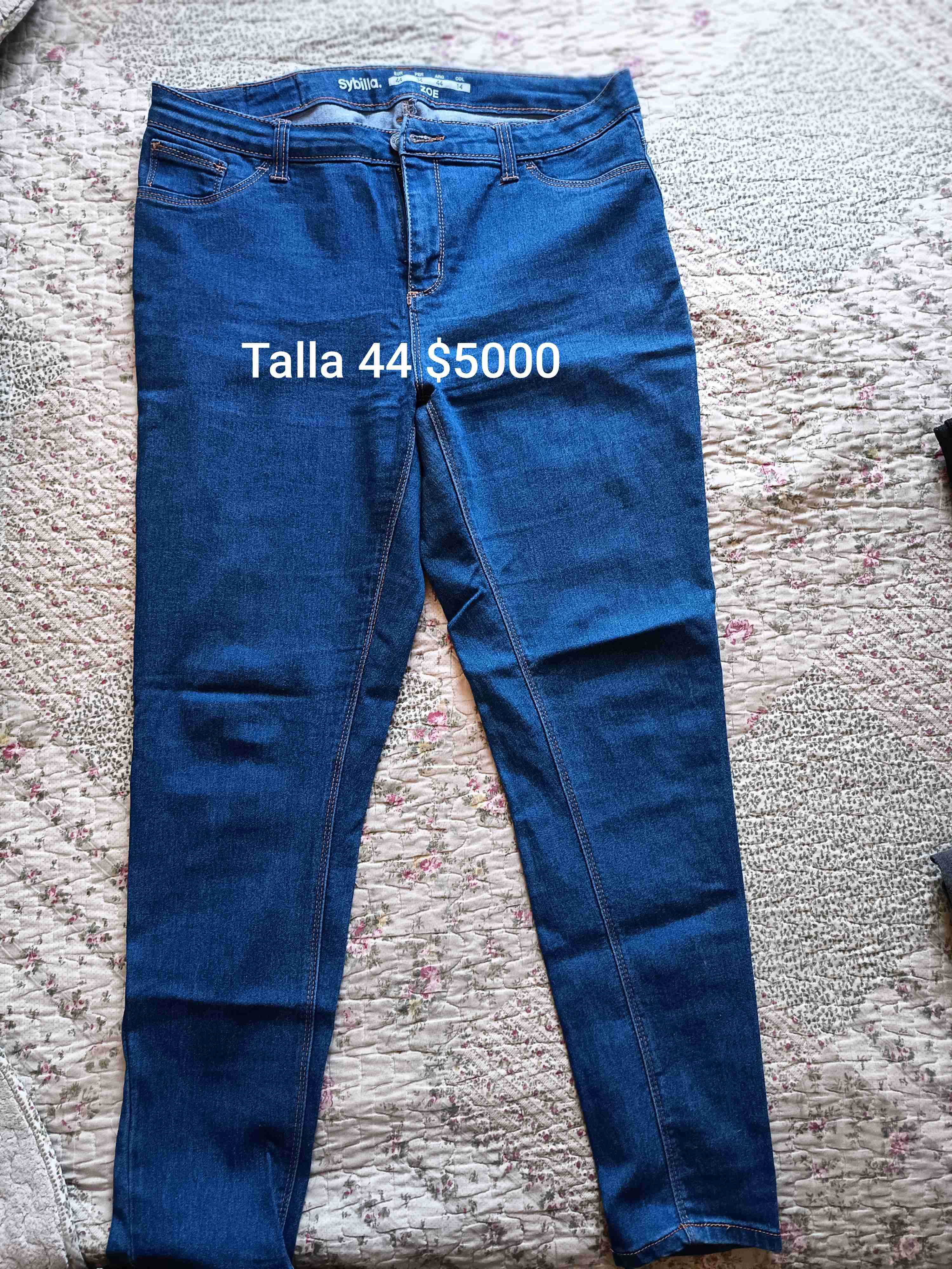 Jeans azul talla 44 Sybilla