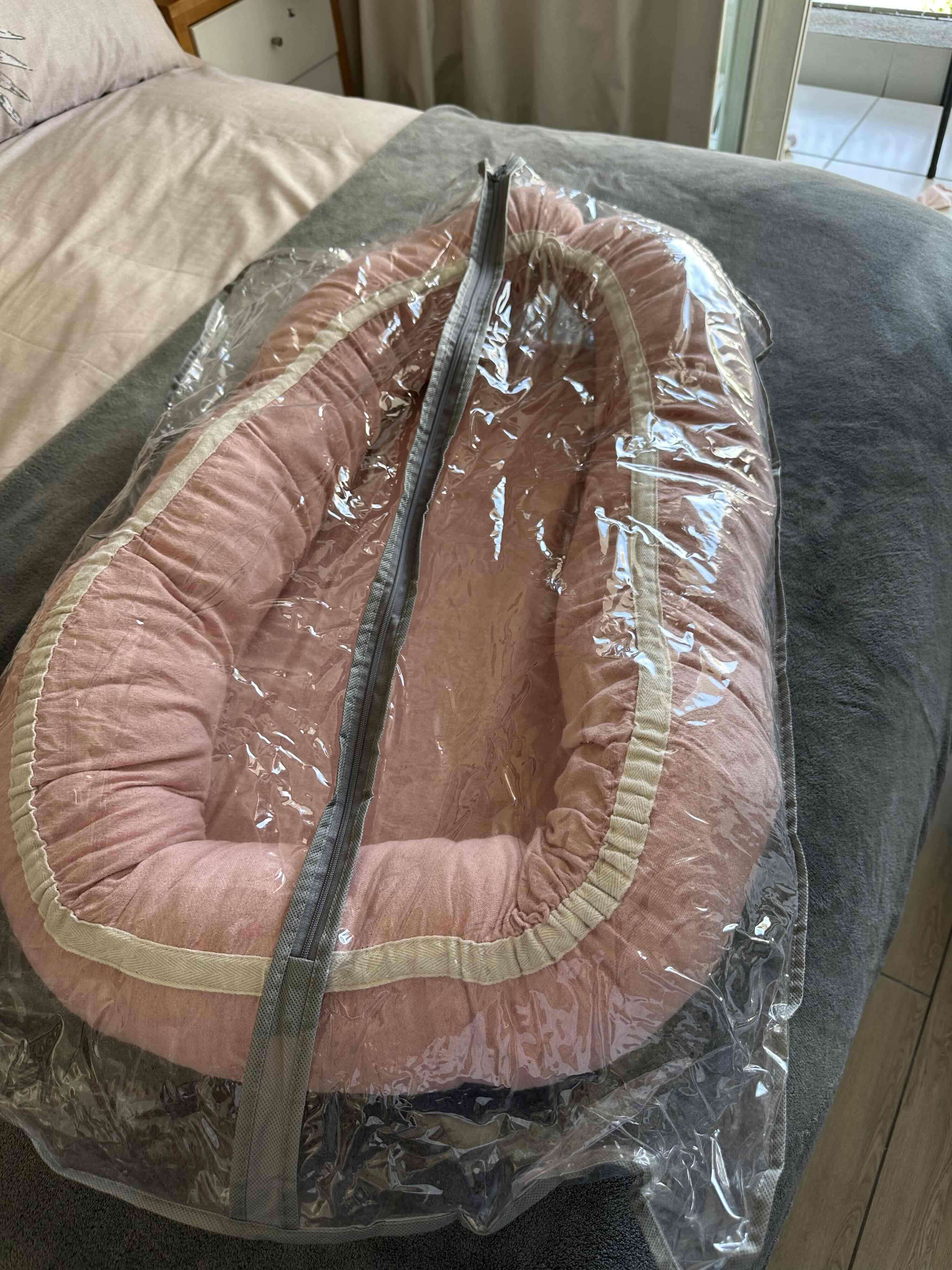 Nido colecho para bebé rosado Antü Baby - miniatura 2