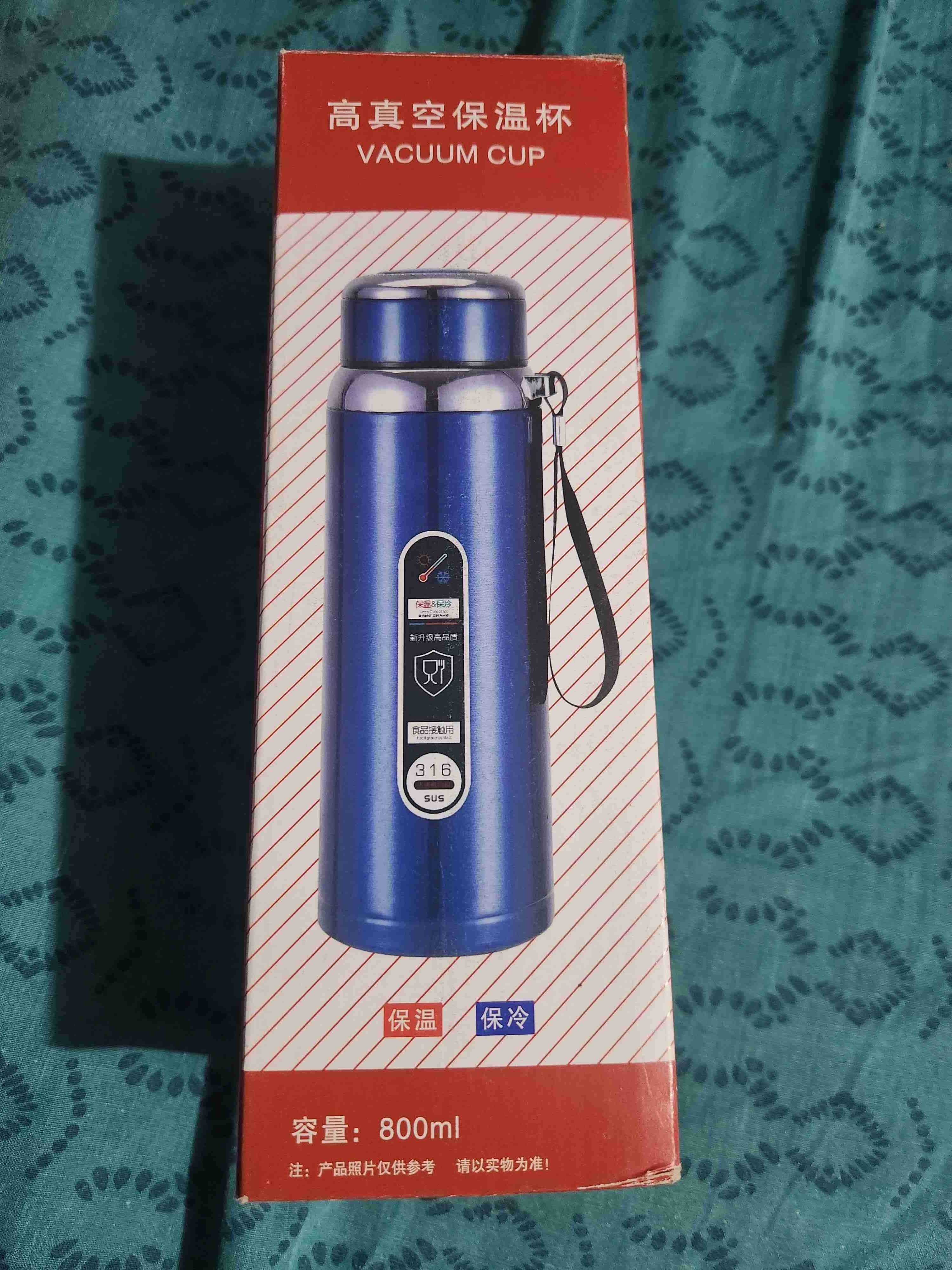 Termo al vacío azul 800ml