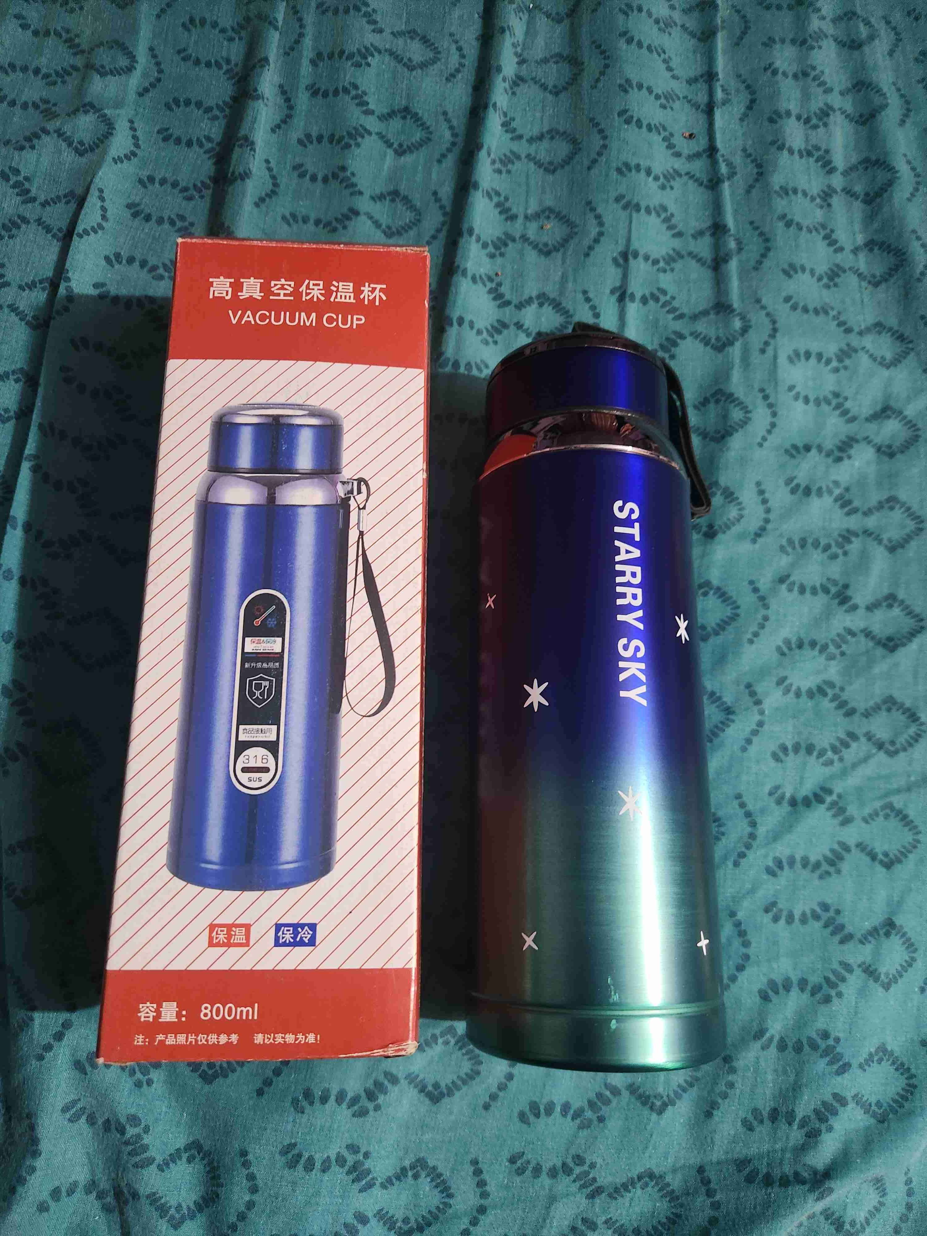 Termo al vacío azul 800ml - miniatura 2