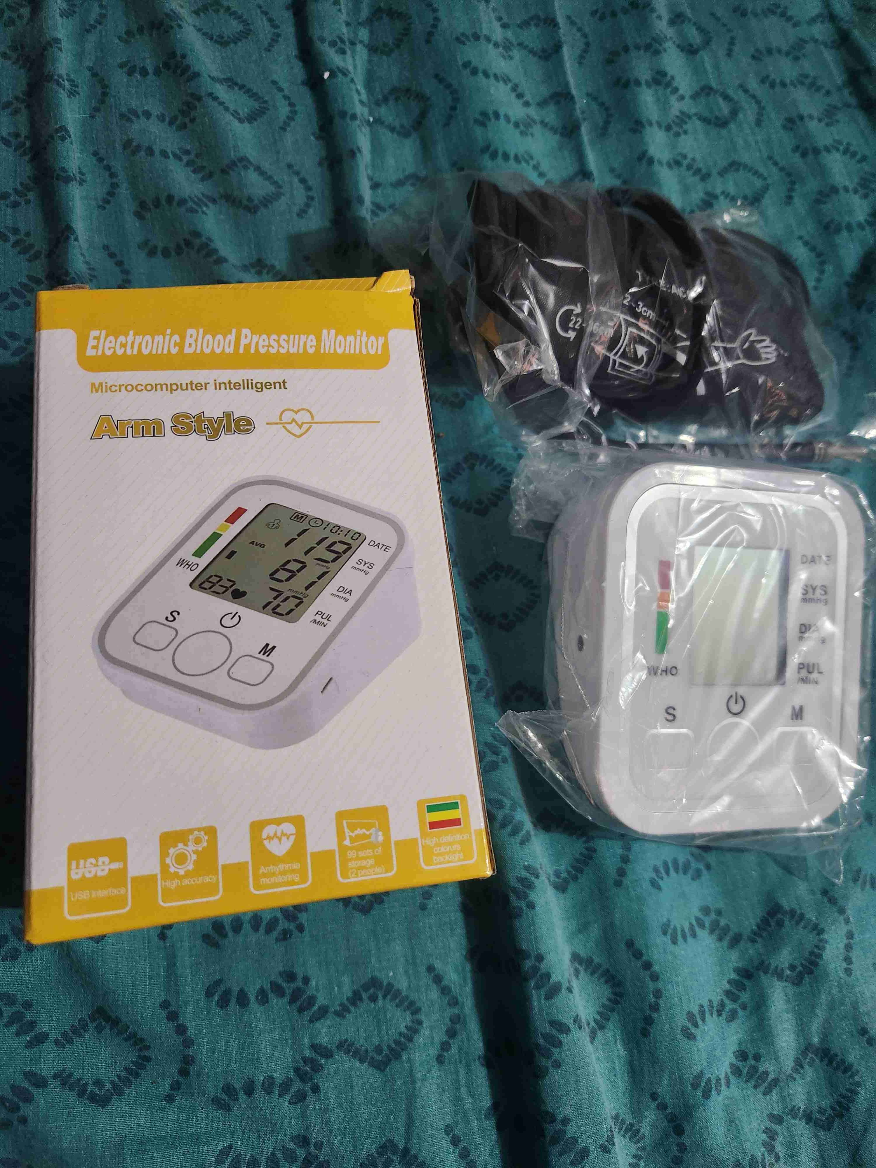 Monitor electrónico de presión arterial