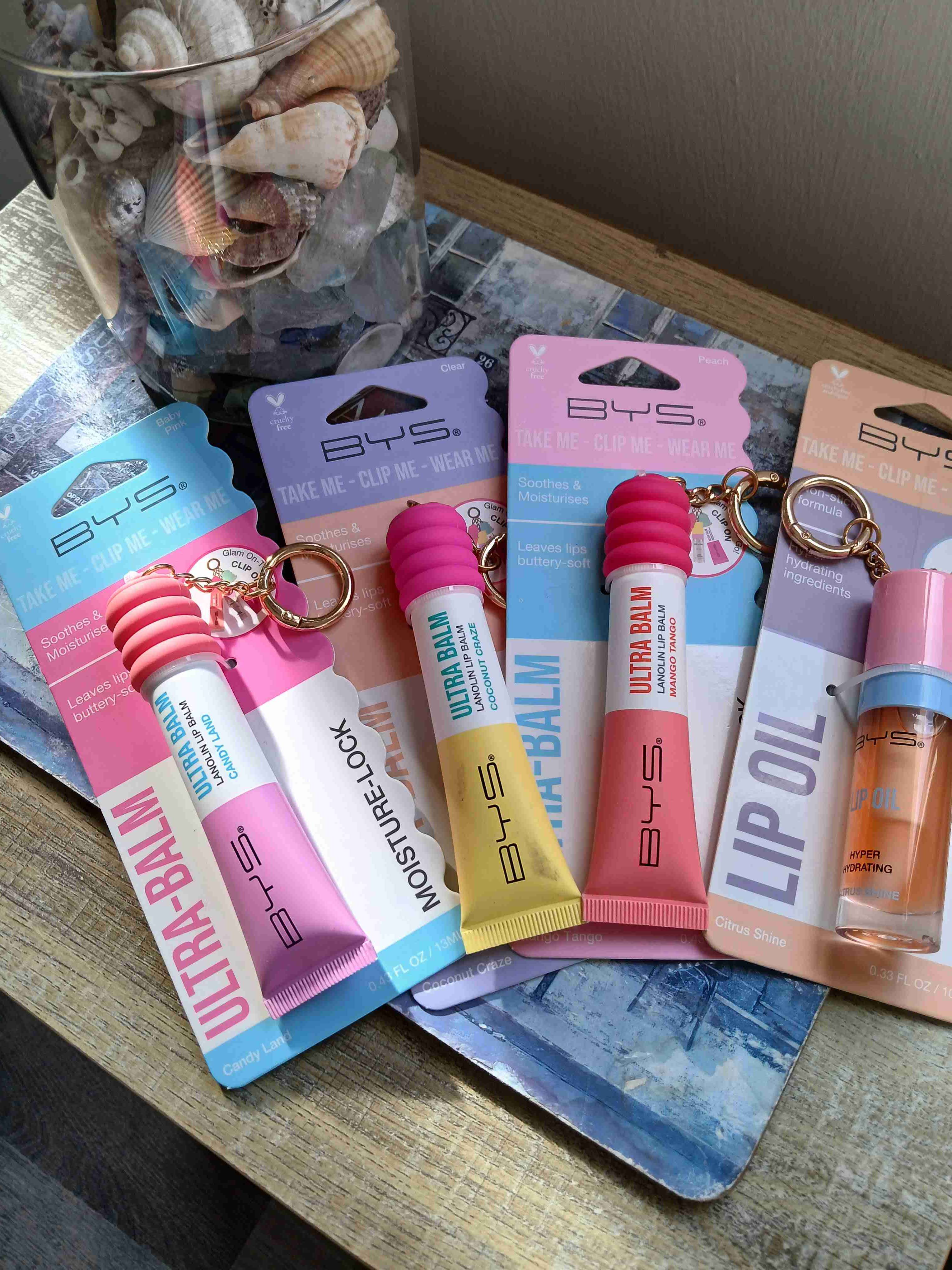 Set de bálsamos labiales BYS