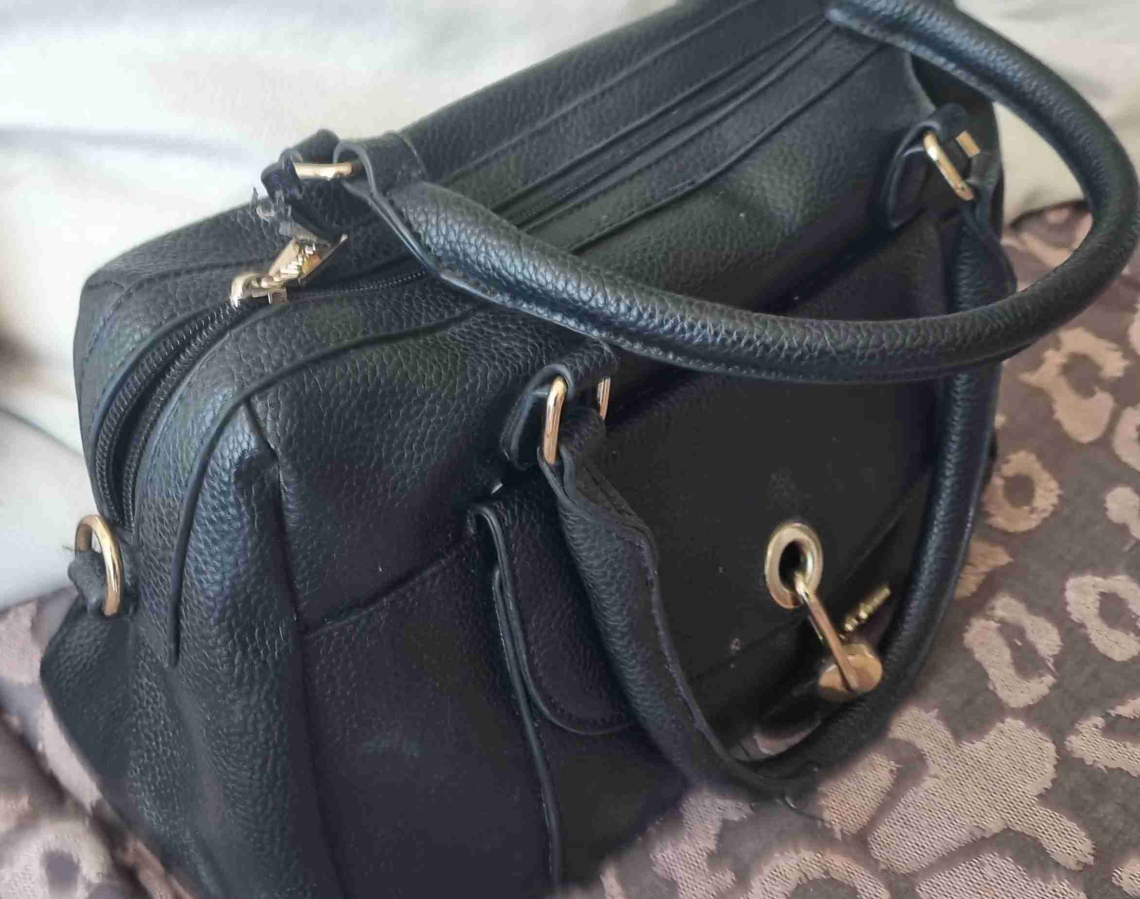 Bolso negro elegante - miniatura 4