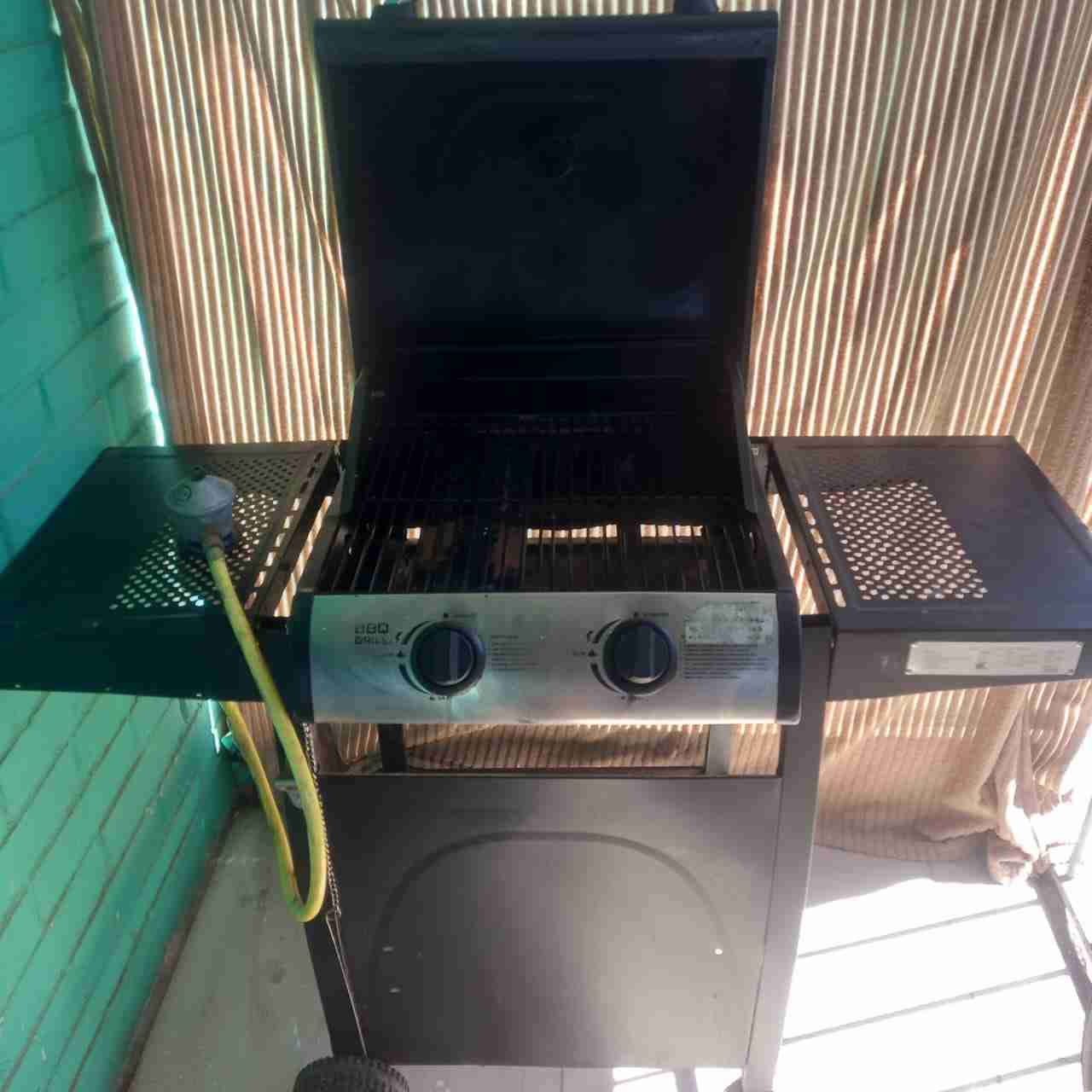 Parrilla a gas de dos quemadores - miniatura 2