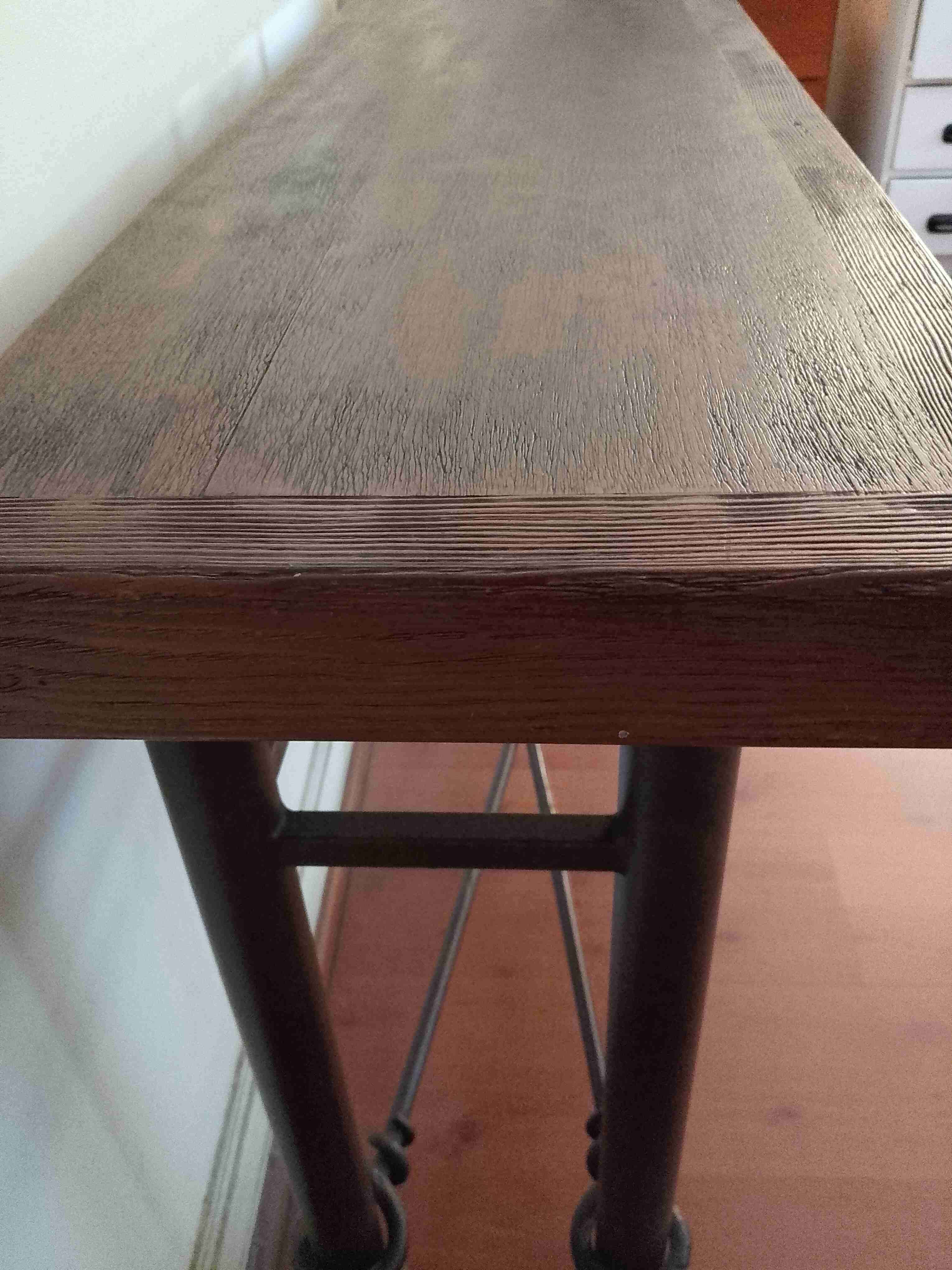 Mesa de Arrimo Pino Oregón - miniatura 2