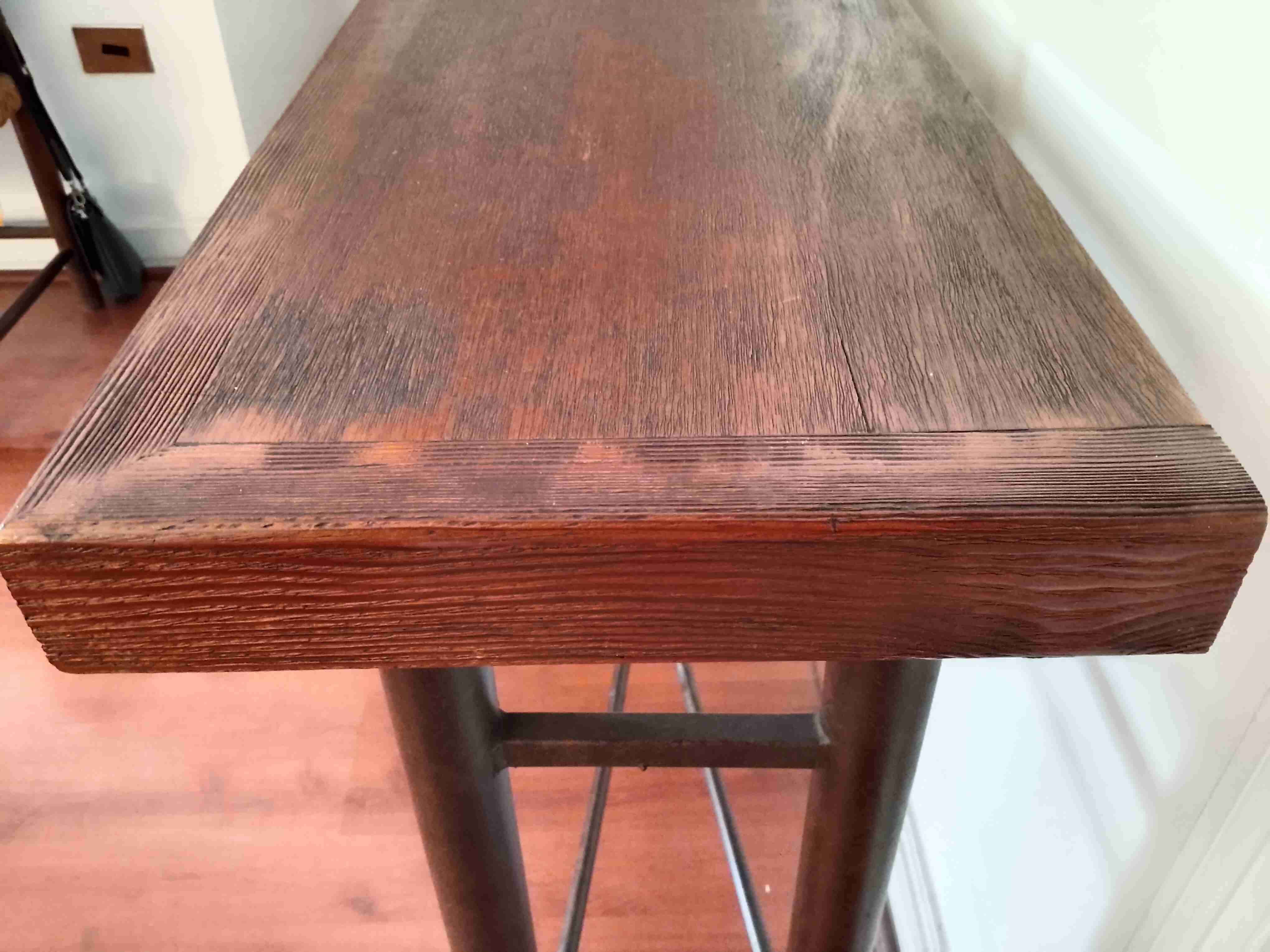 Mesa de Arrimo Pino Oregón - miniatura 4