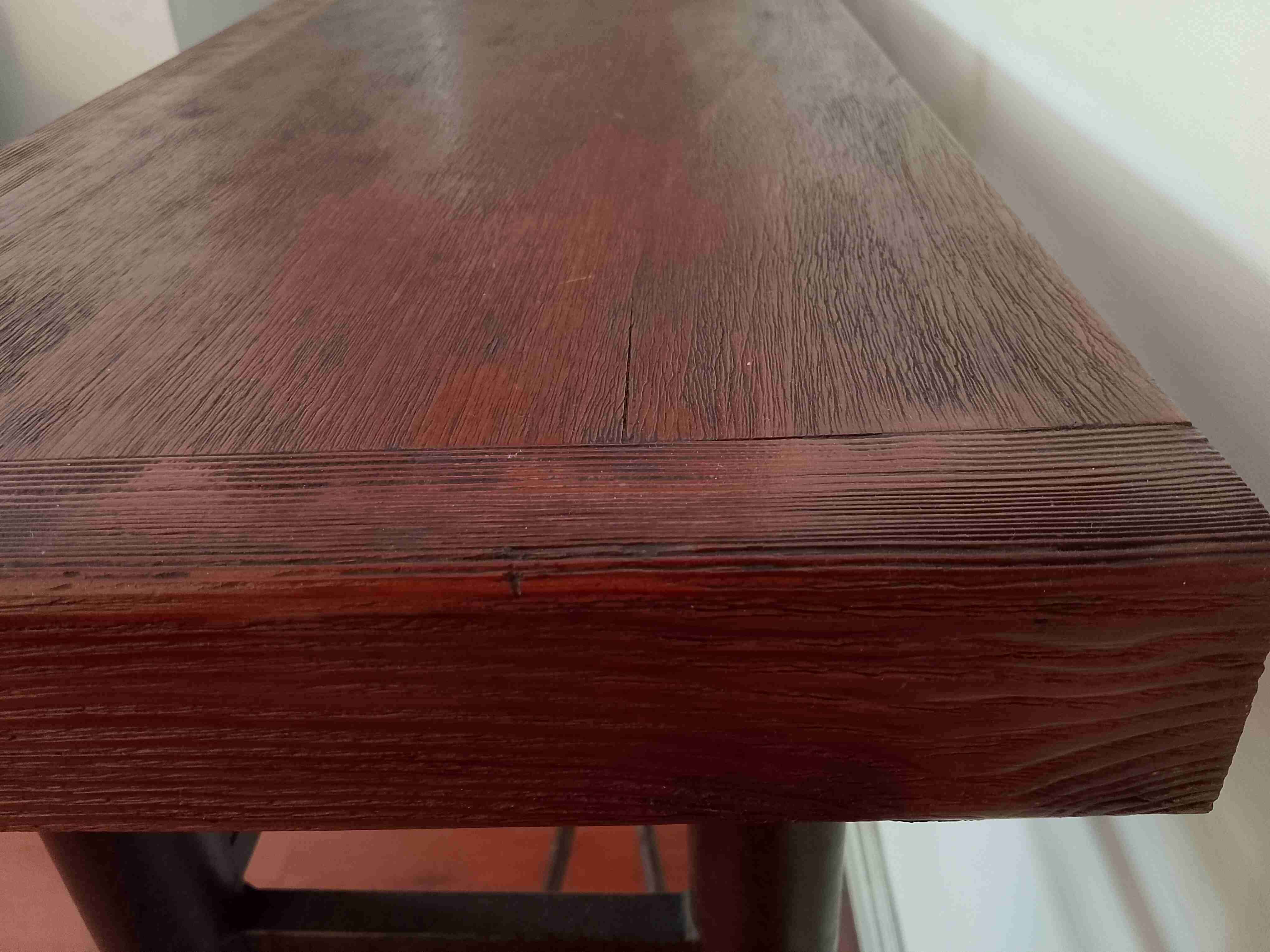 Mesa de Arrimo Pino Oregón - miniatura 5