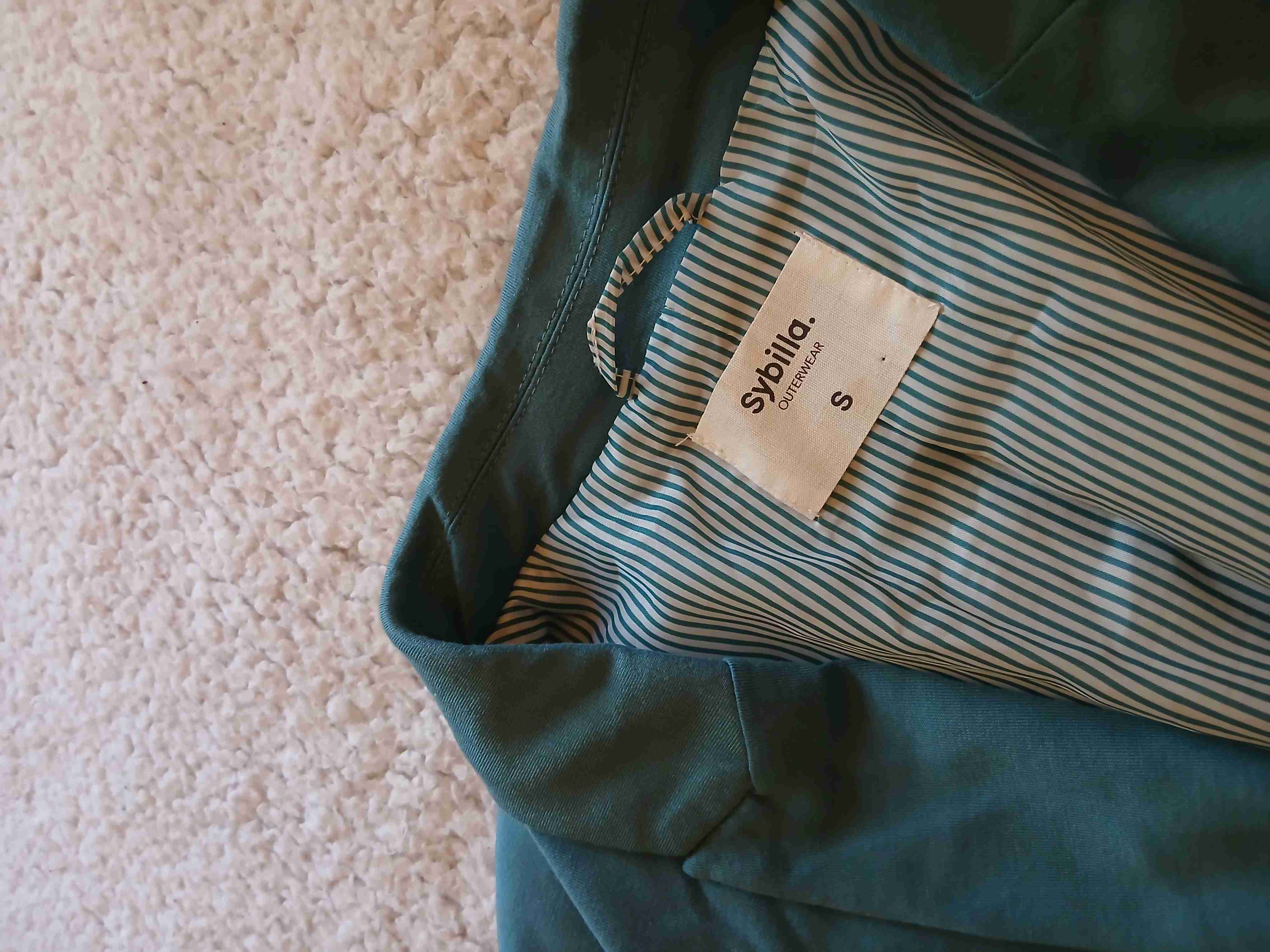 Blazer turquesa Sybilla talla S - miniatura 2