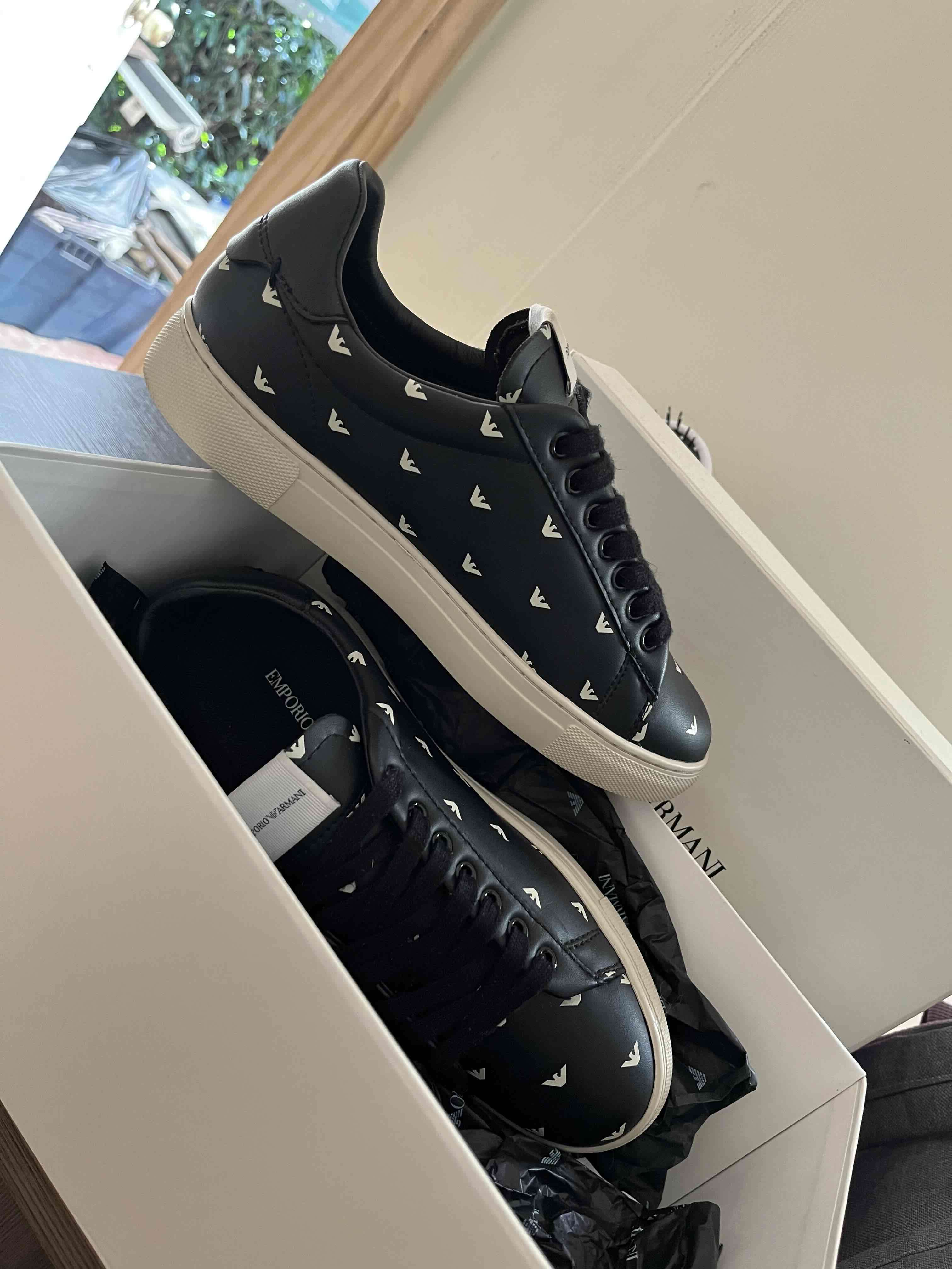 Zapatillas Emporio Armani negras - miniatura 2