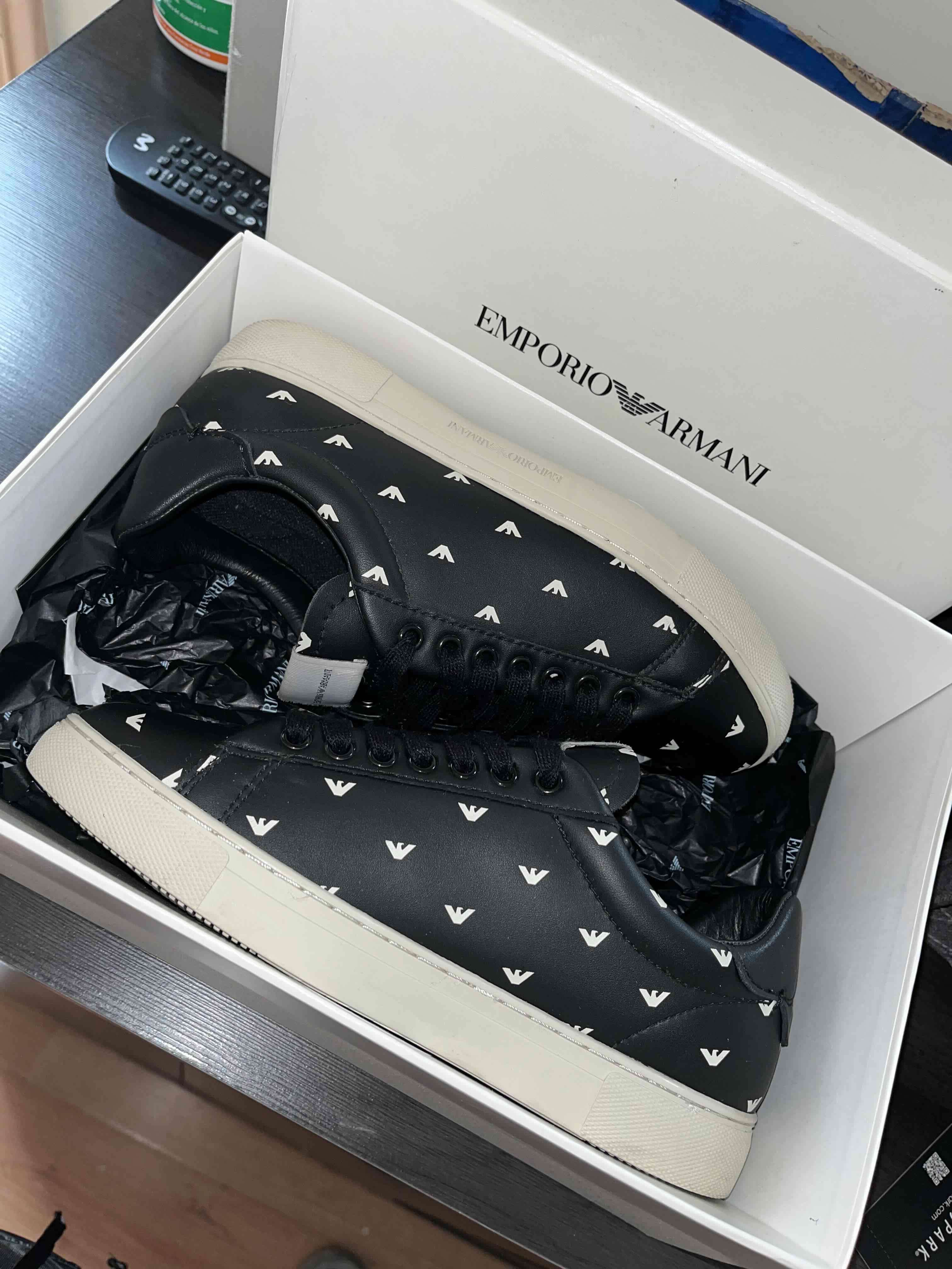 Zapatillas Emporio Armani negras - miniatura 3