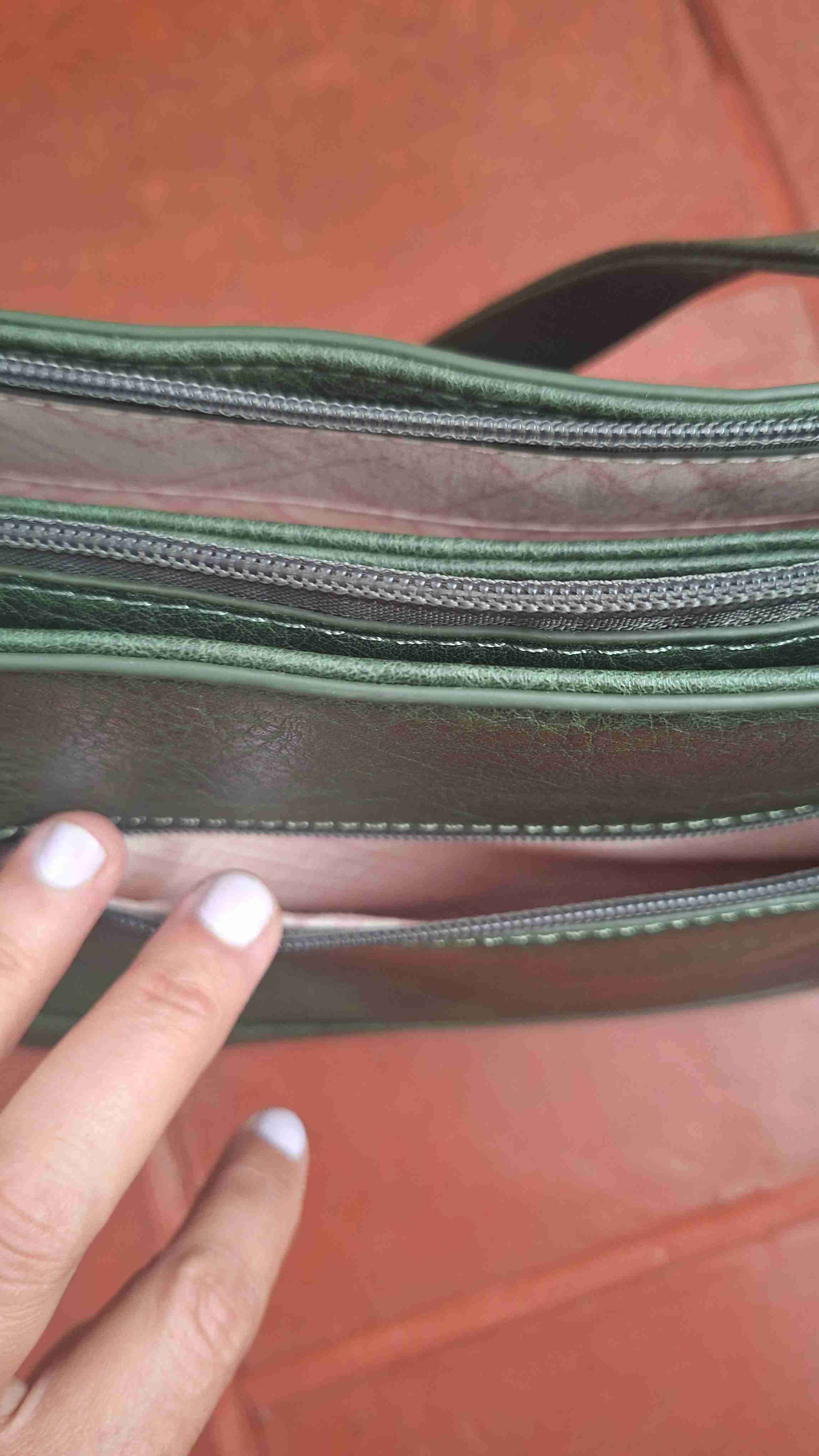 Cartera de cuero ecológico Sei Gabriella - miniatura 4