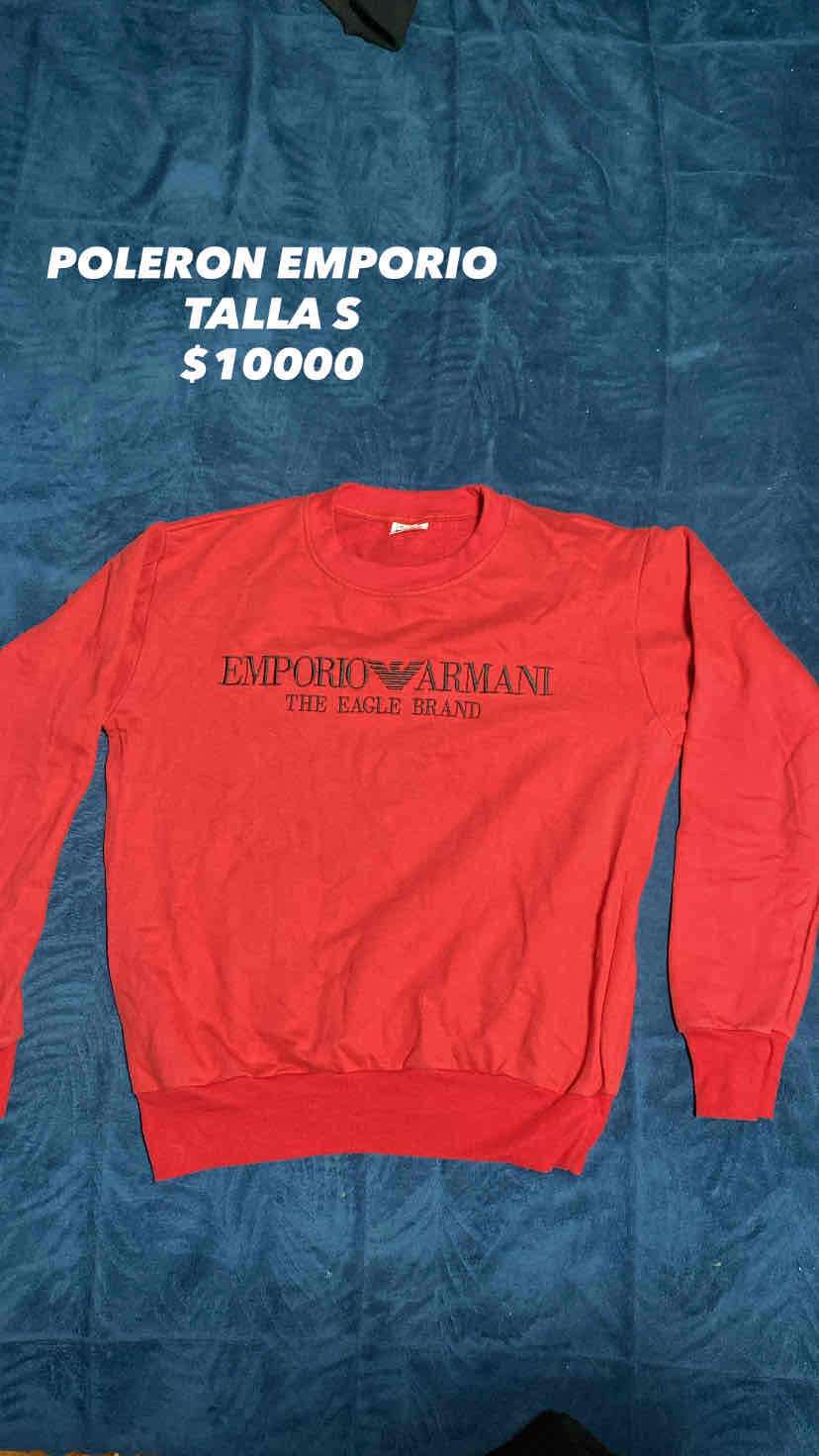 Polerón Emporio Armani rojo