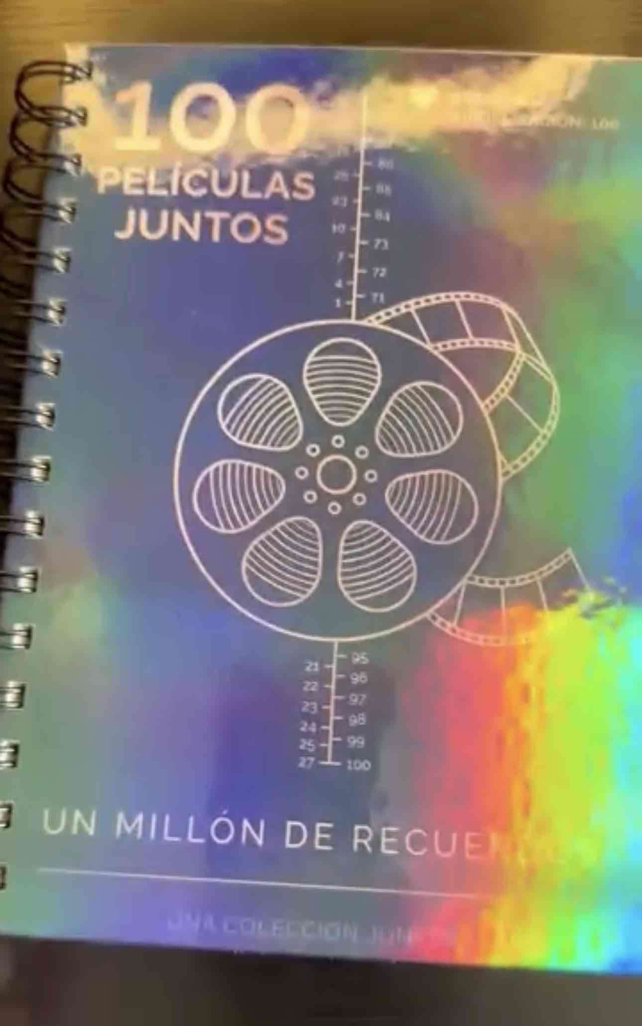 Cuaderno 100 Películas Juntos