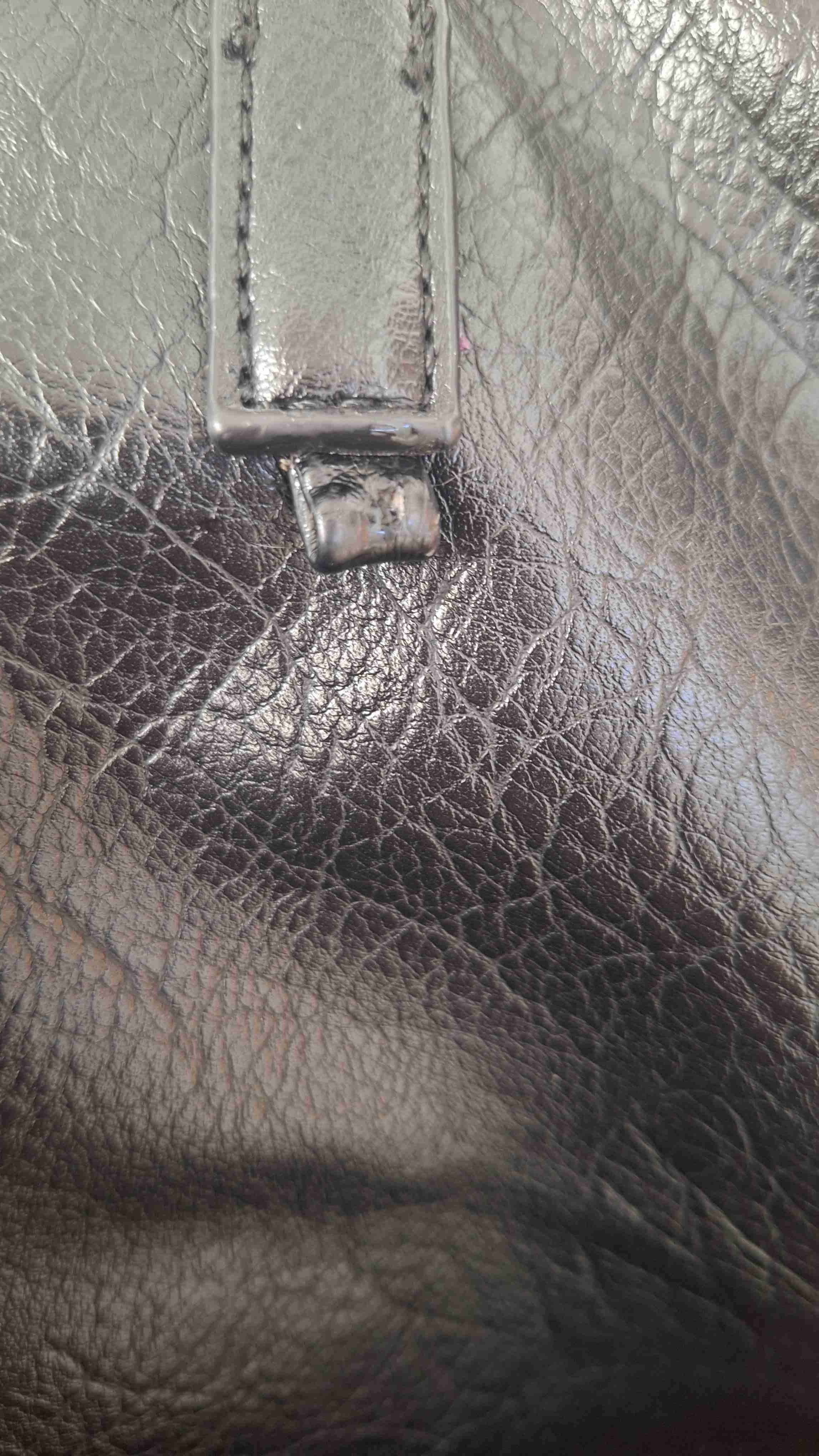 Cartera tote negra Lounge CASI NUEVA - miniatura 6