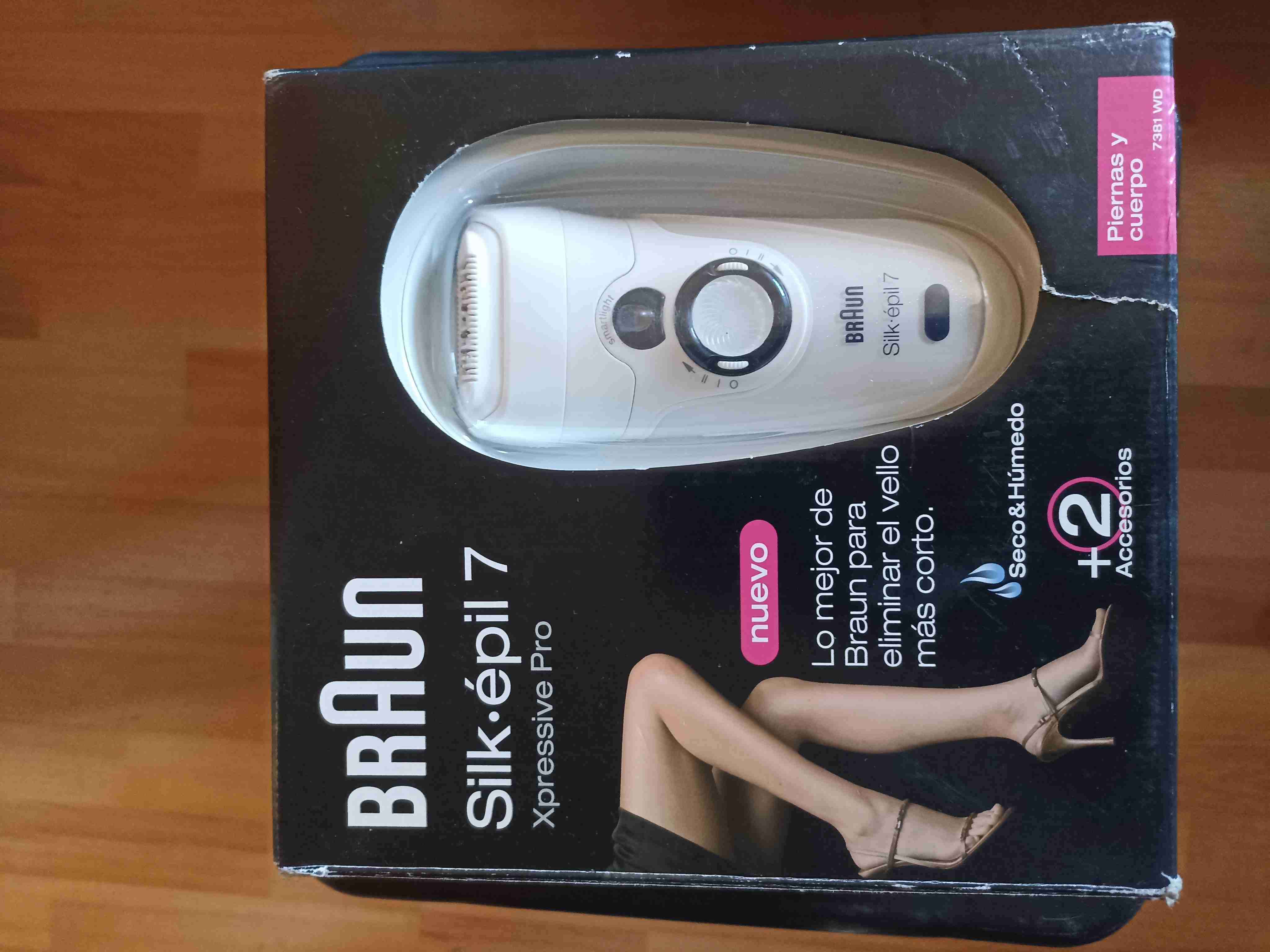 Depiladora Braun Silk-épil 7 nueva - miniatura 1