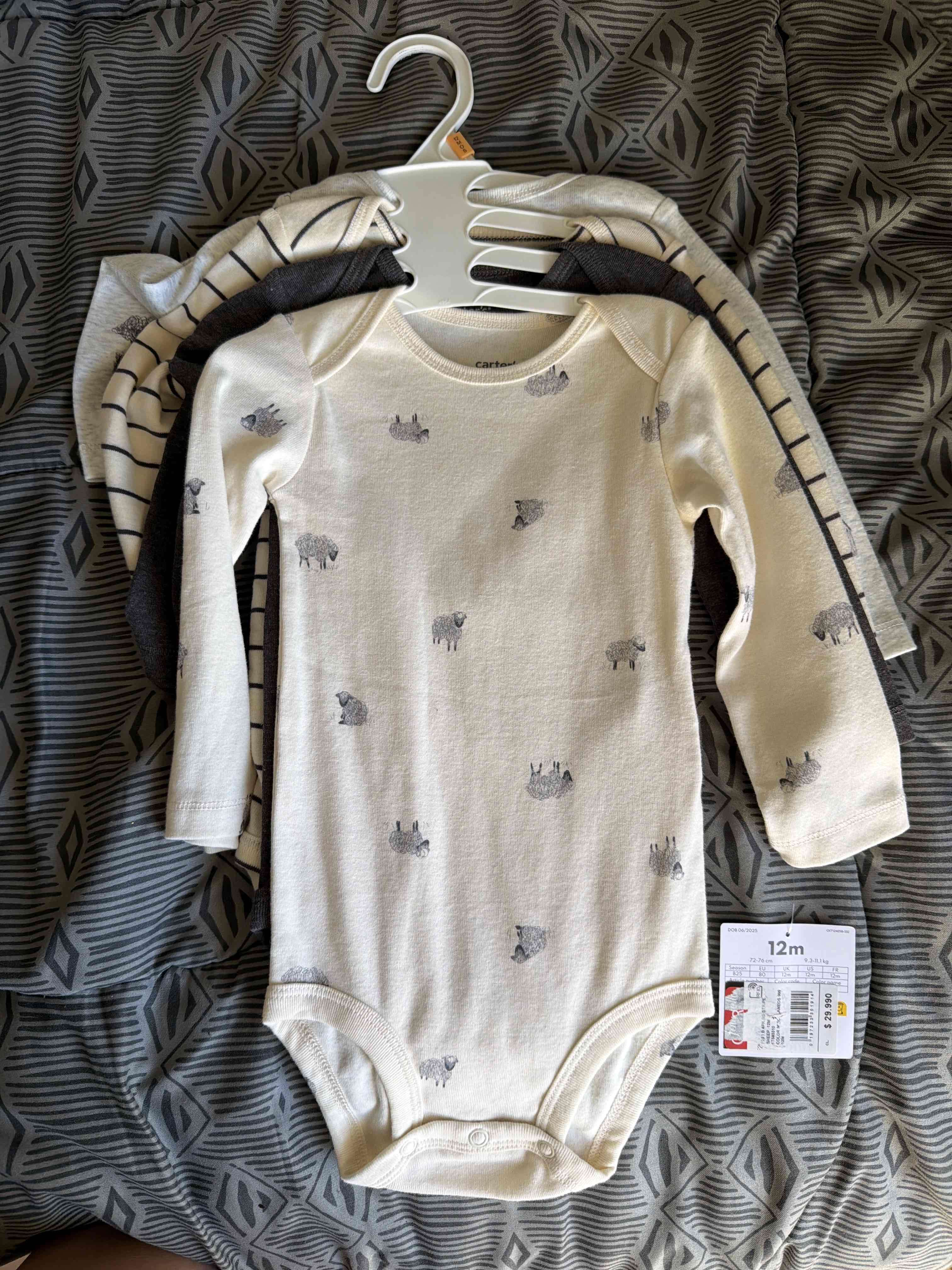 Conjunto bodies bebé 12 meses