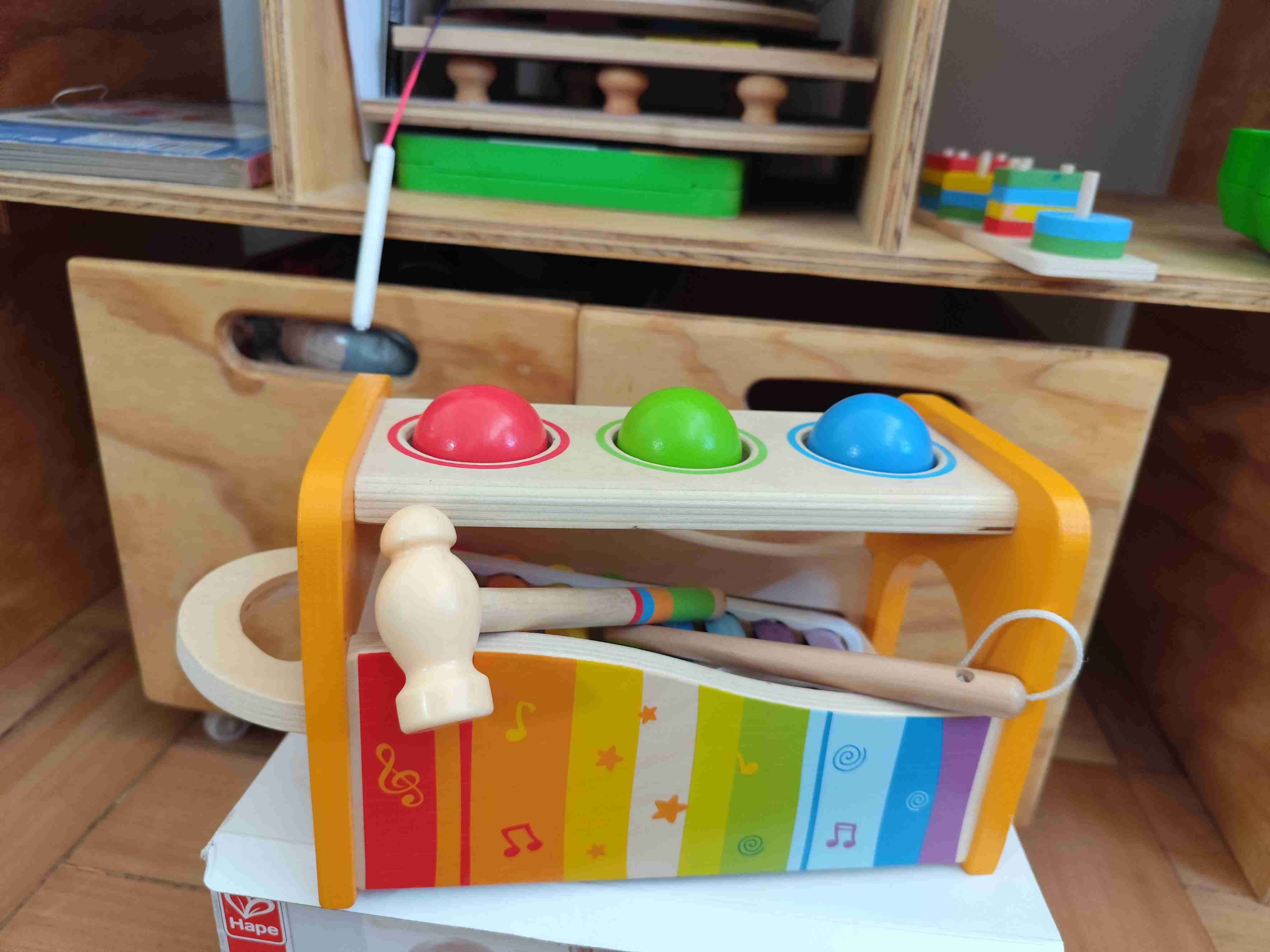 Juego musical de madera marca Hape - miniatura 3