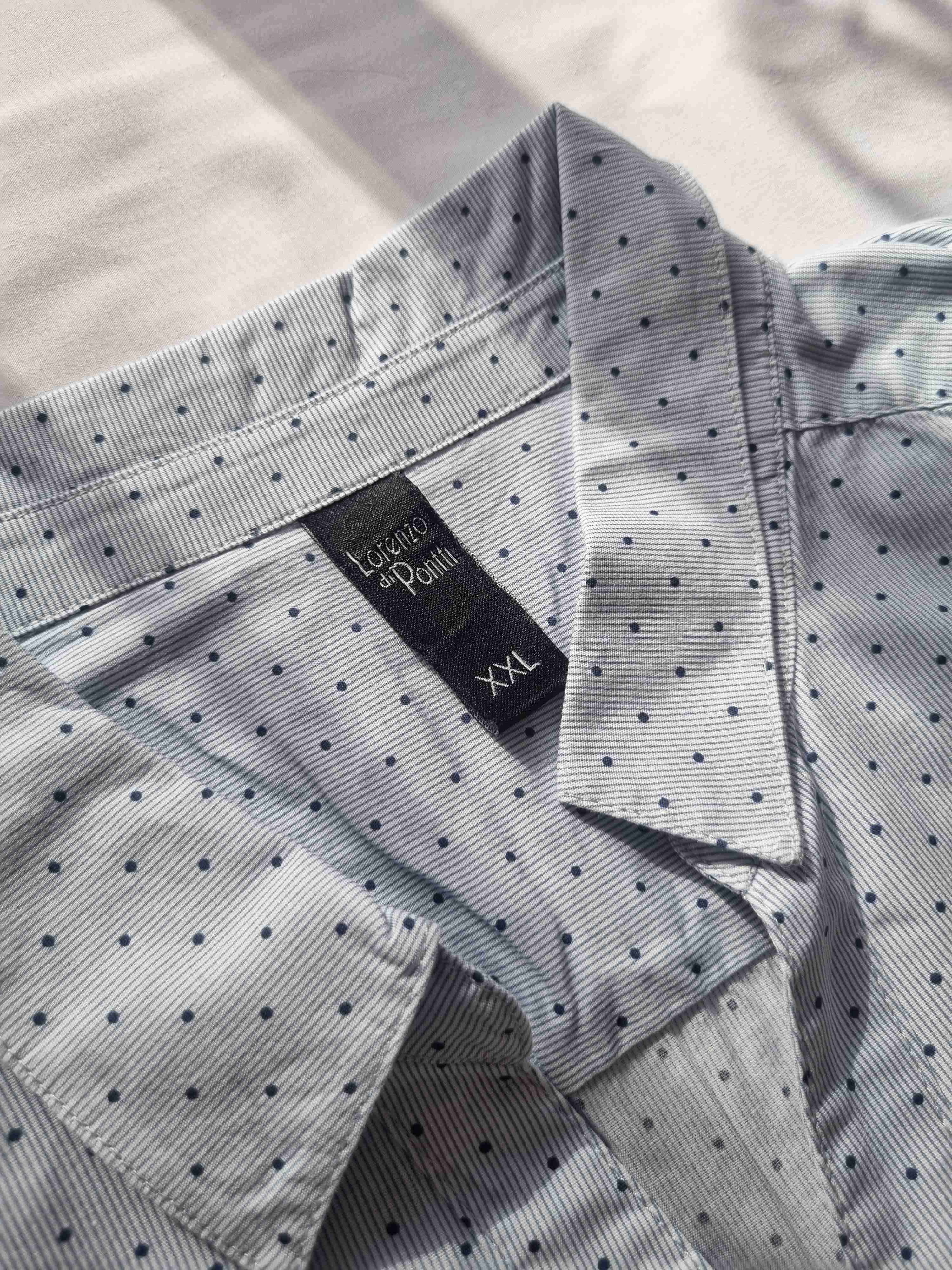 Camisa celeste a lunares - miniatura 2