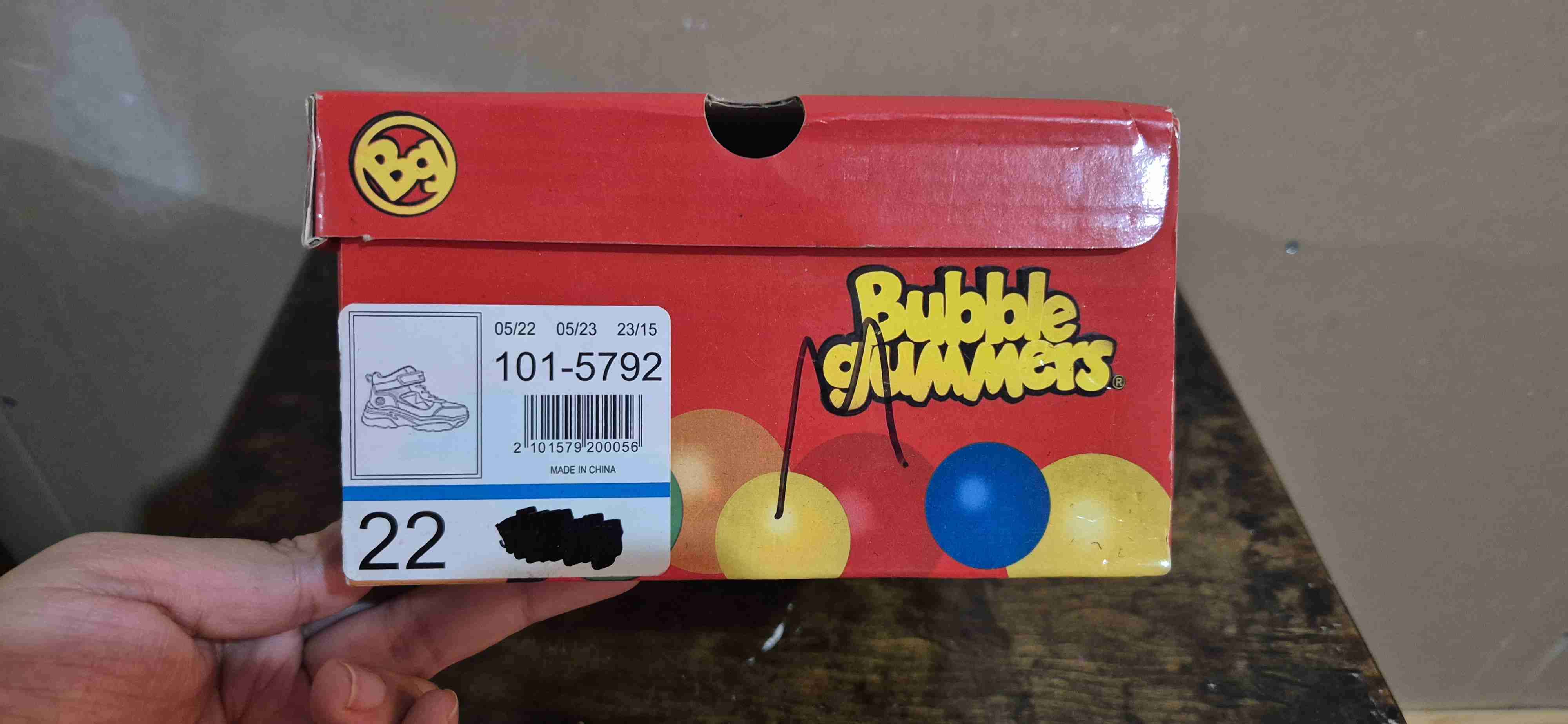 Zapatillas Bubble Gummers talla 22