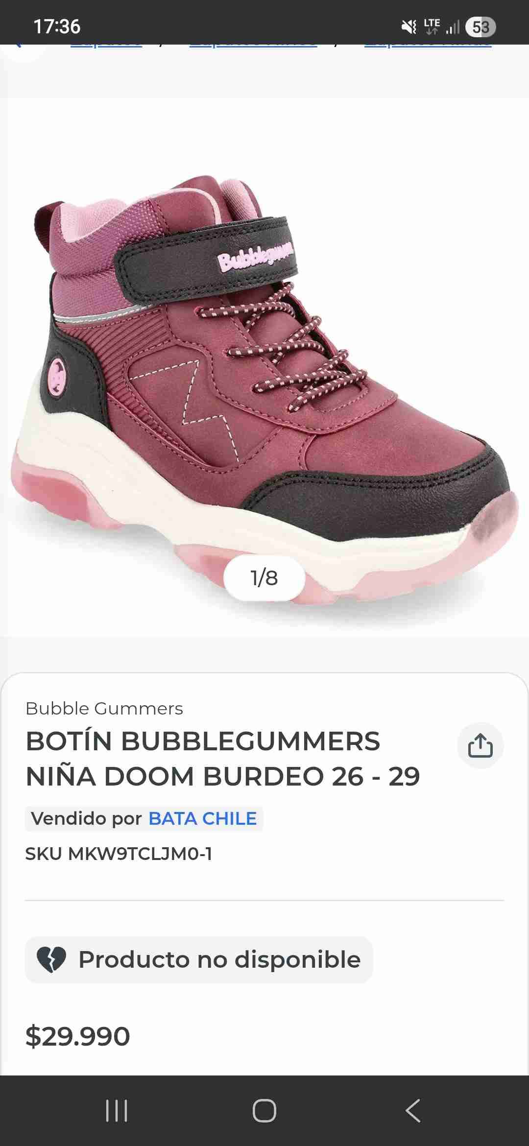 Zapatillas Bubble Gummers talla 22 - miniatura 5