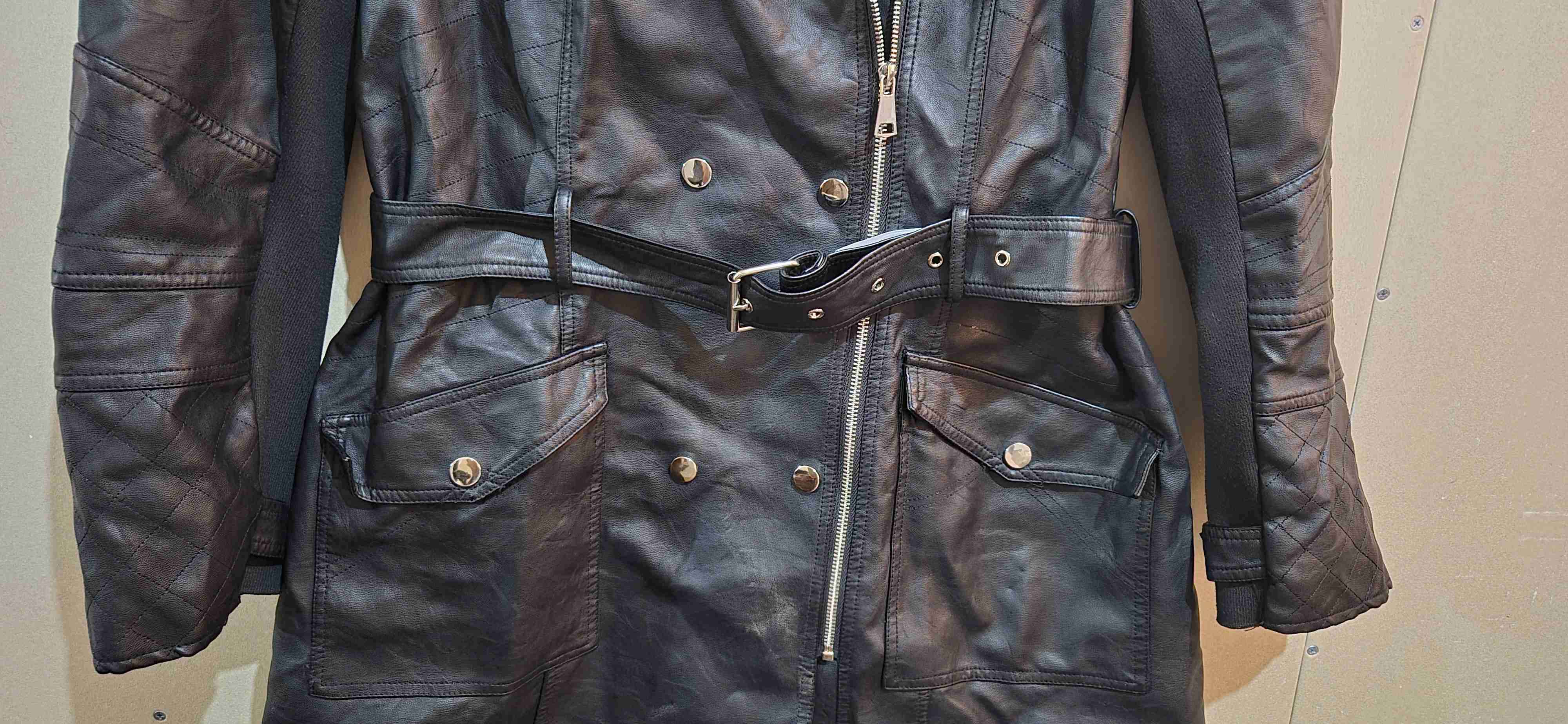 Chaqueta de cuero mossimo - miniatura 2