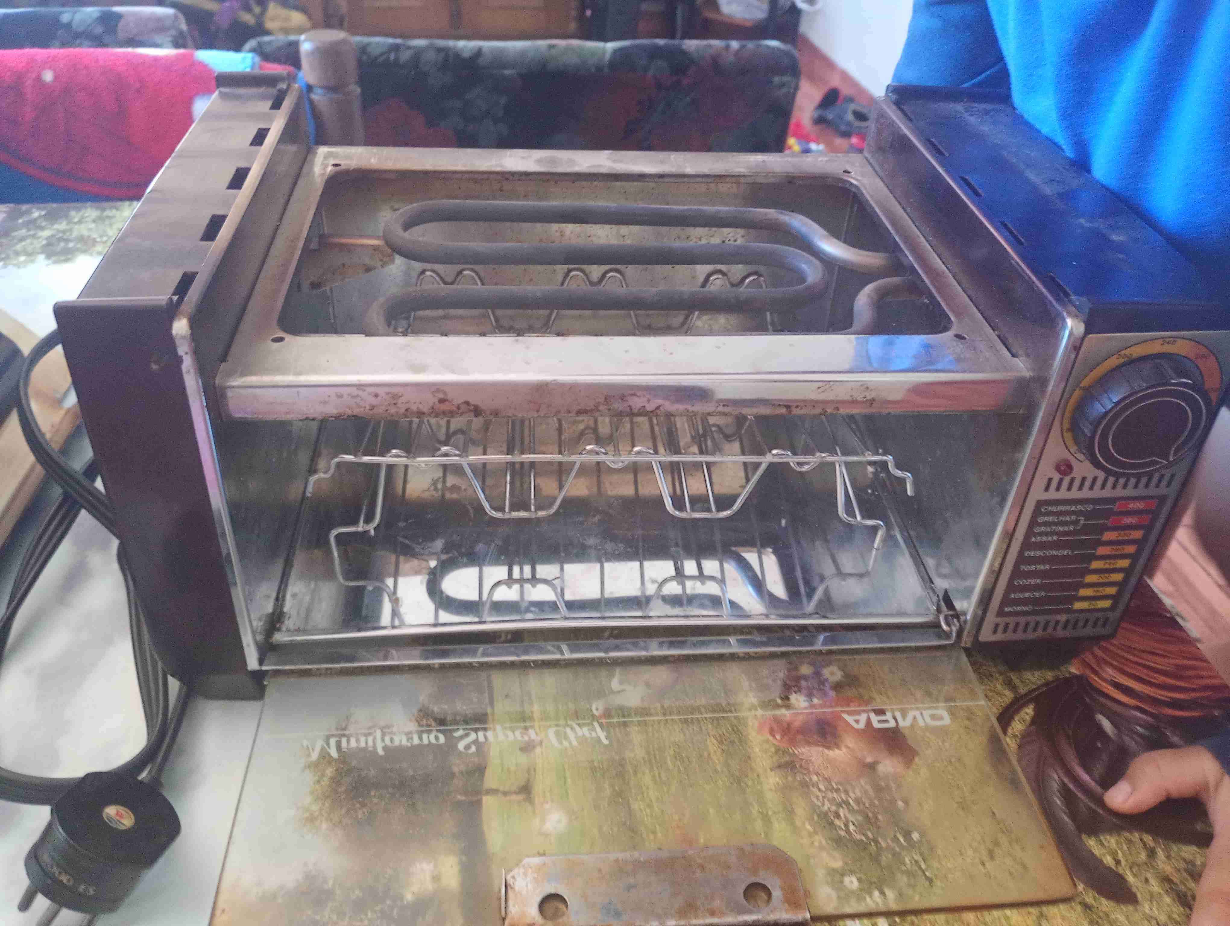 Horno eléctrico tostador usado - miniatura 3